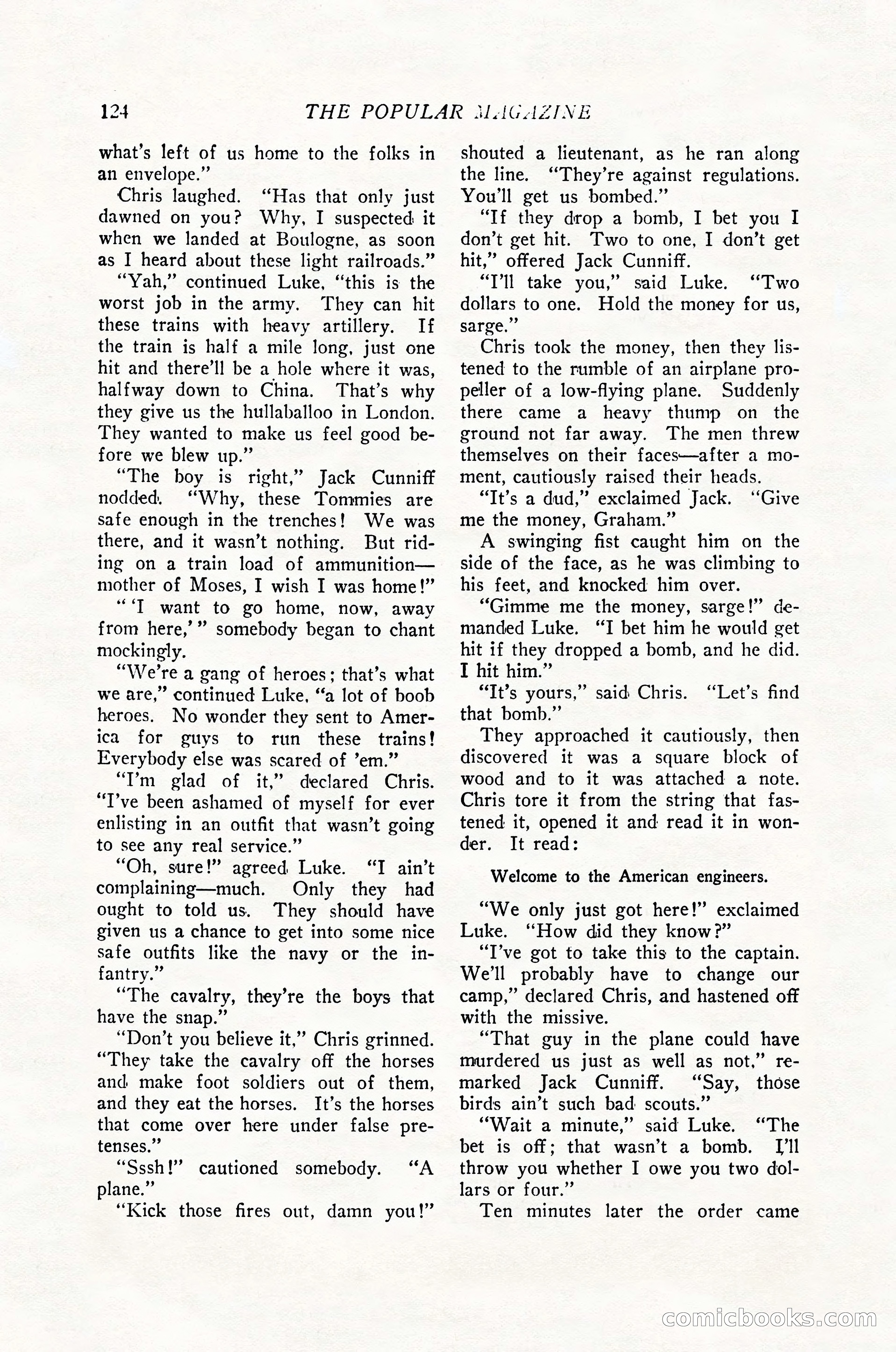The Popular Magazine, June 20, 1926 — page 126 of 196