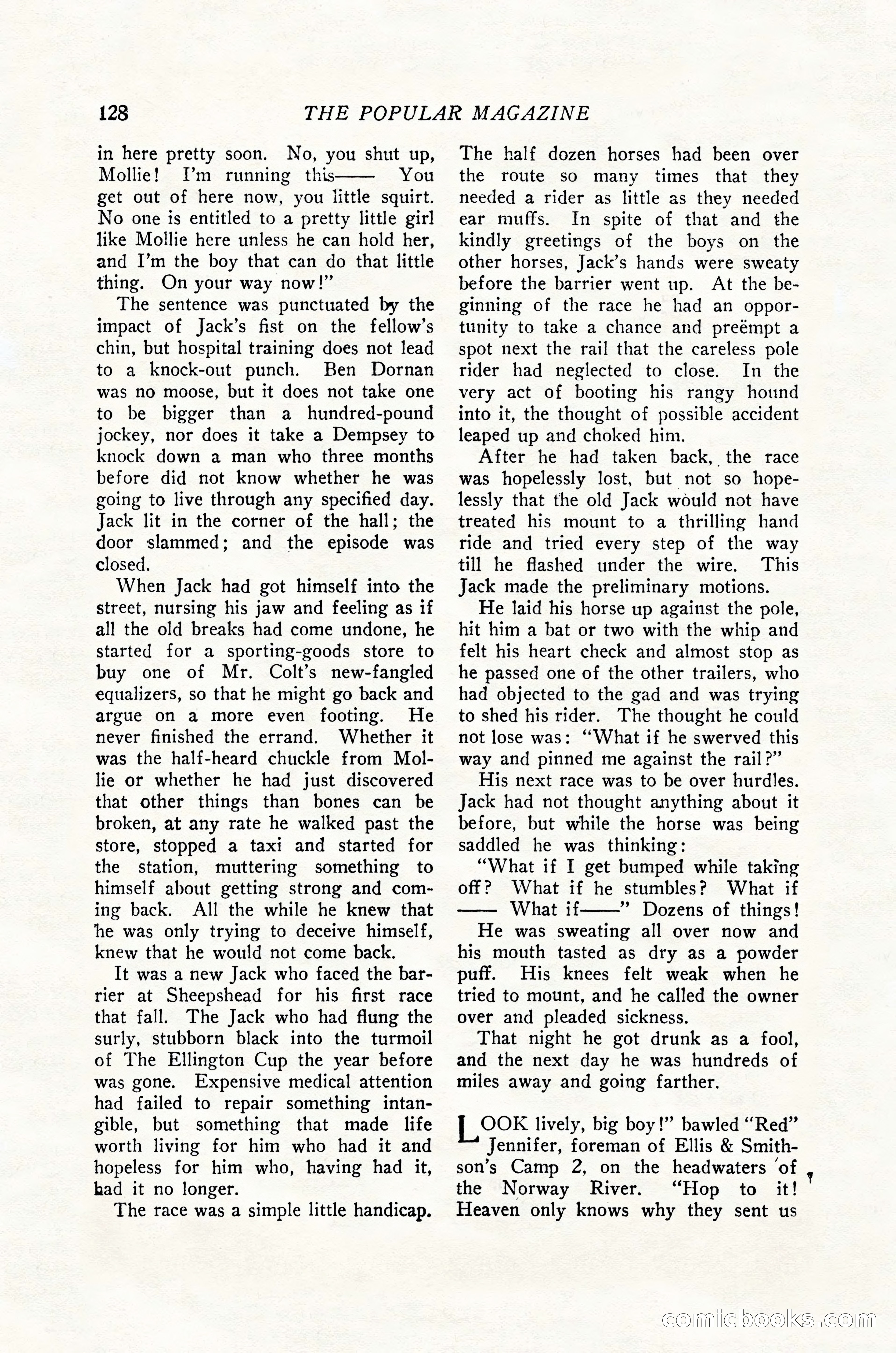The Popular Magazine, June 20, 1926 — page 130 of 196