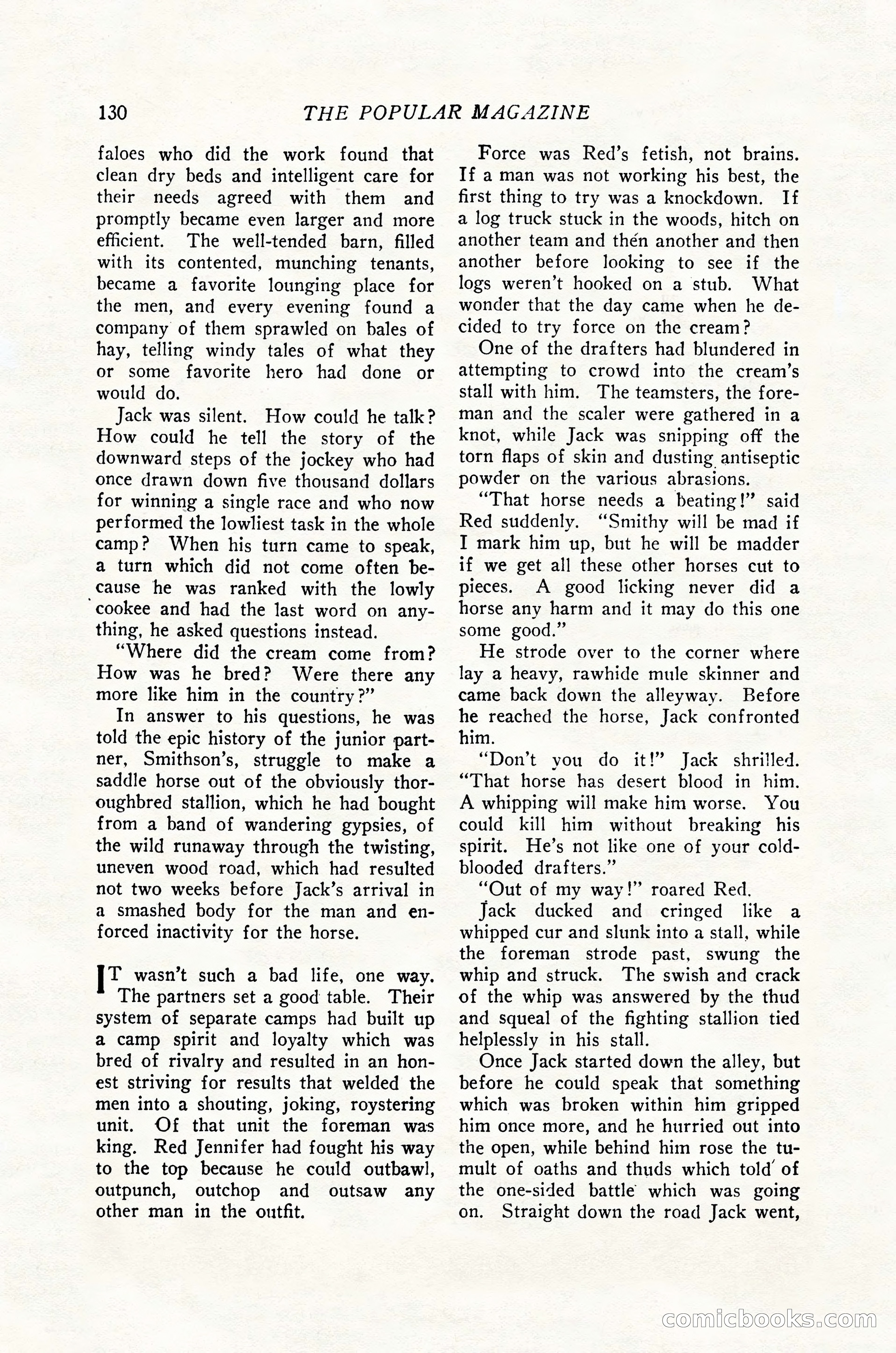 The Popular Magazine, June 20, 1926 — page 132 of 196