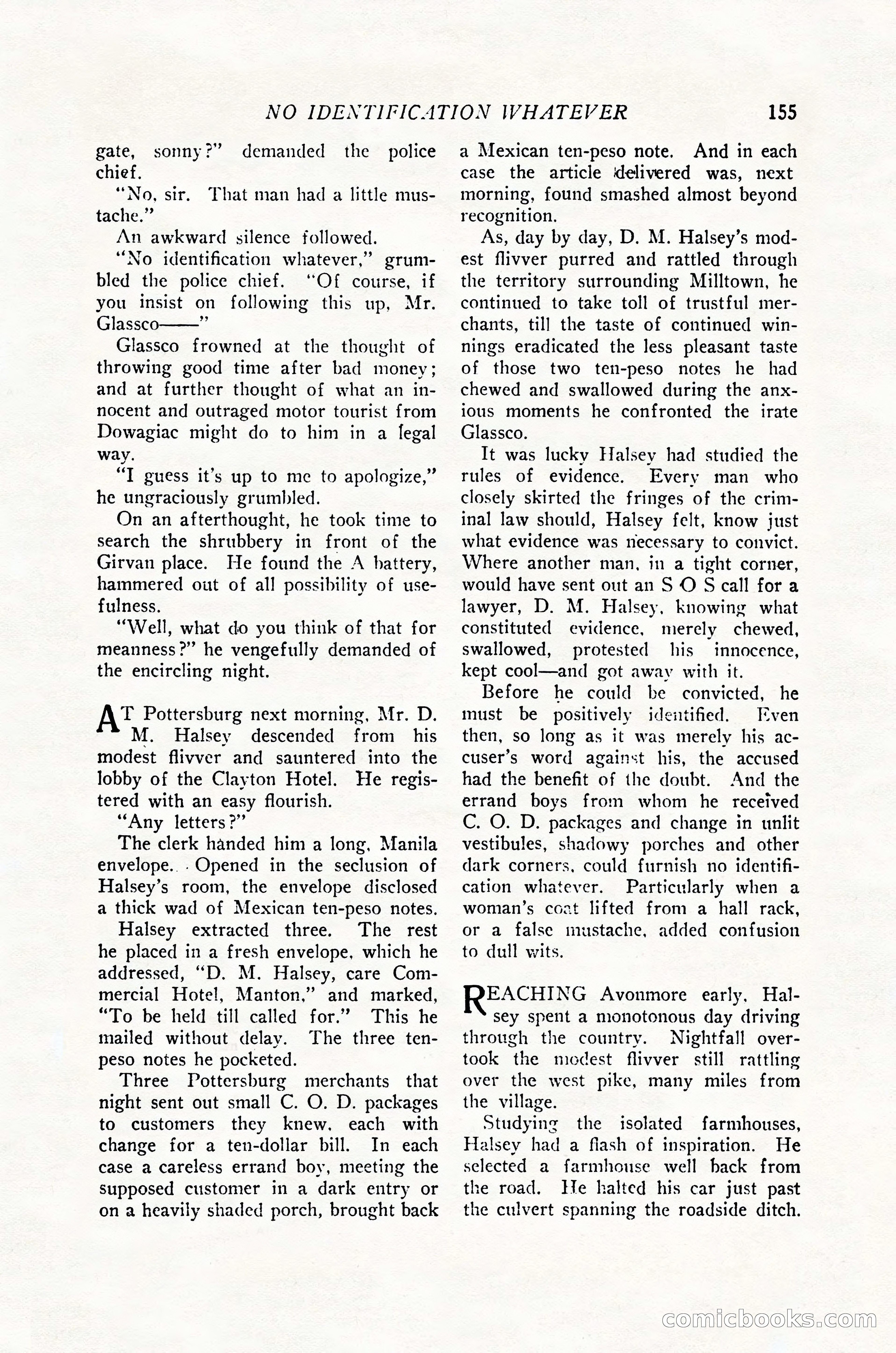 The Popular Magazine, June 20, 1926 — page 157 of 196