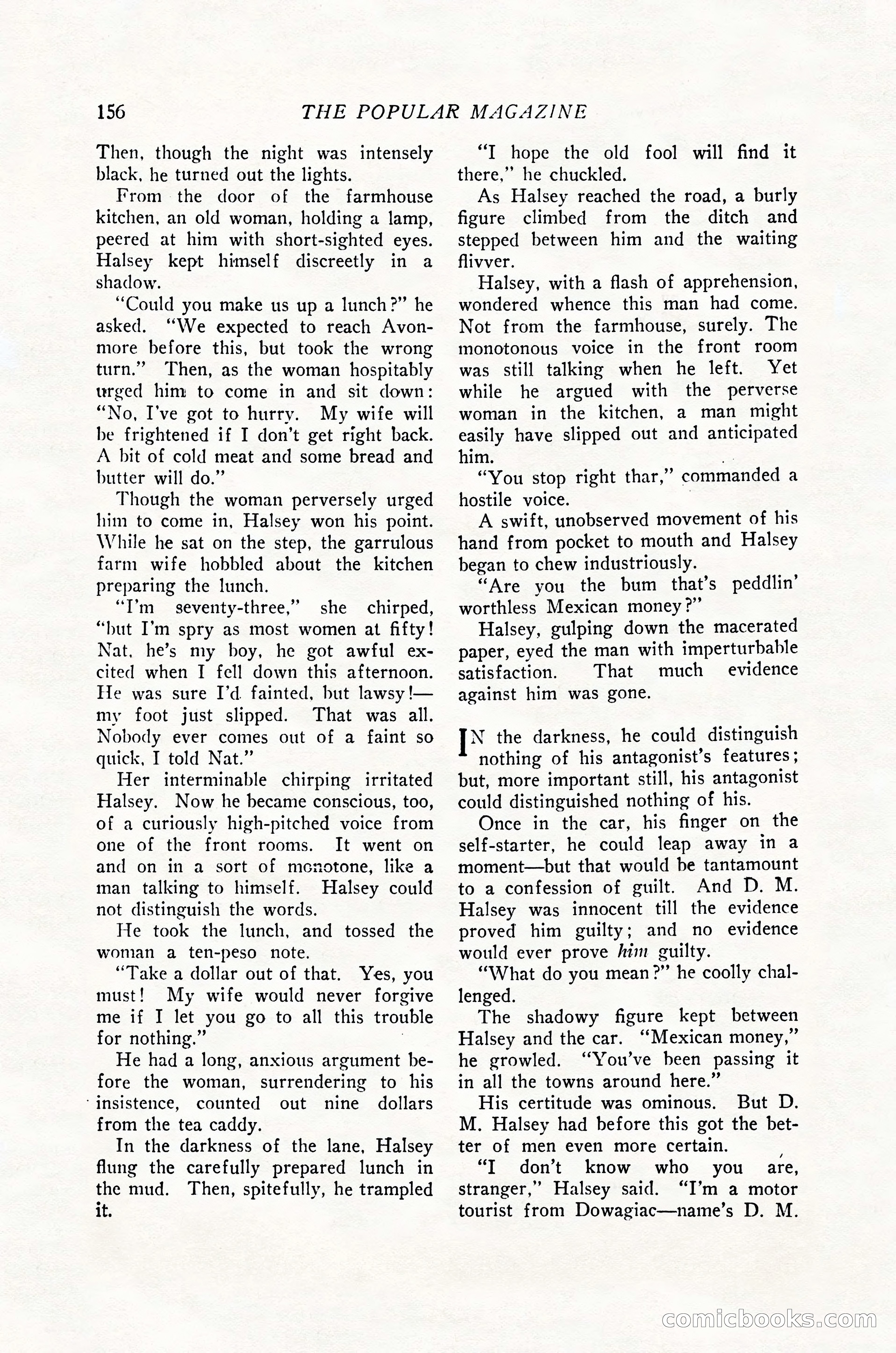 The Popular Magazine, June 20, 1926 — page 158 of 196