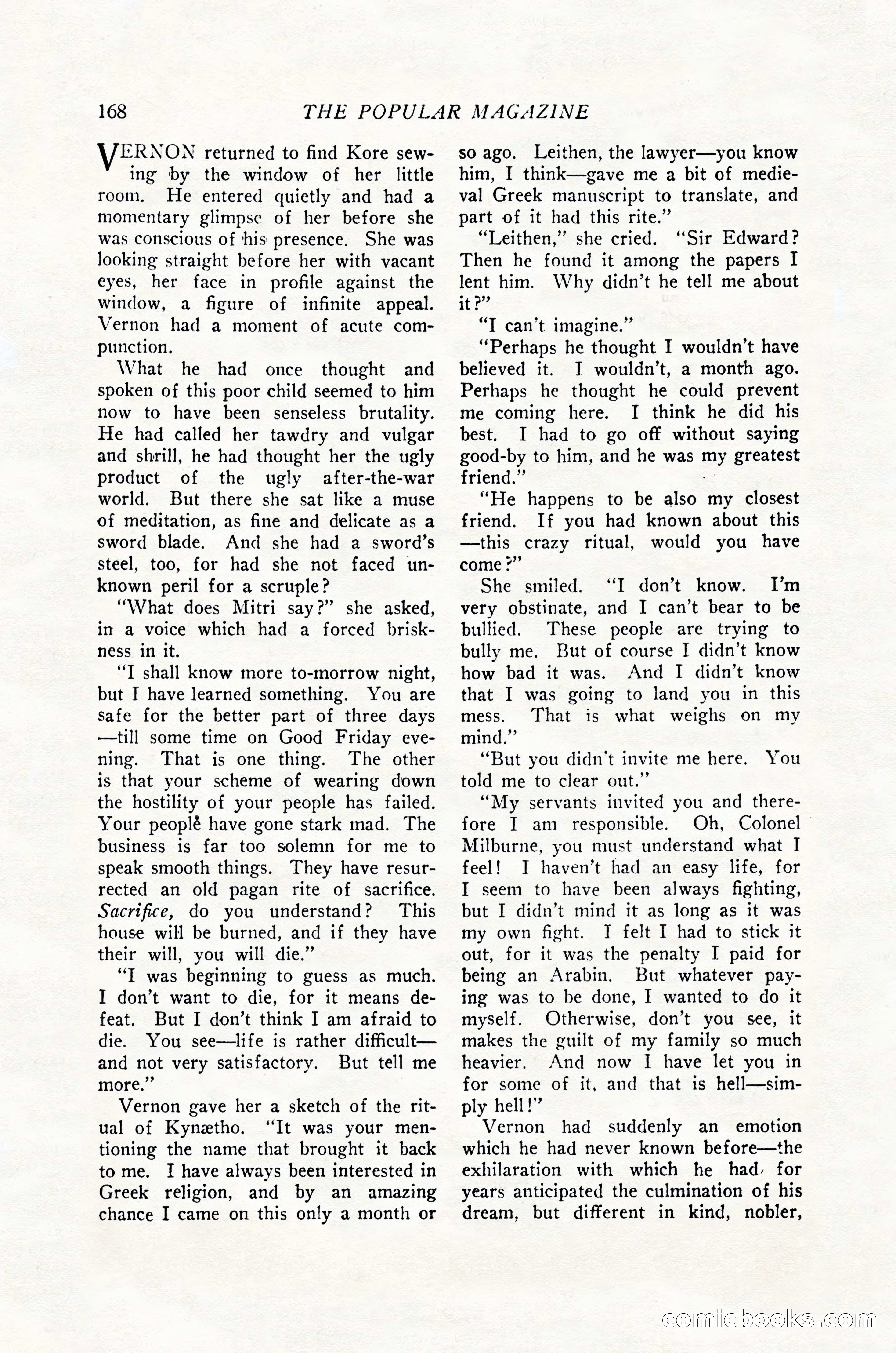 The Popular Magazine, June 20, 1926 — page 170 of 196