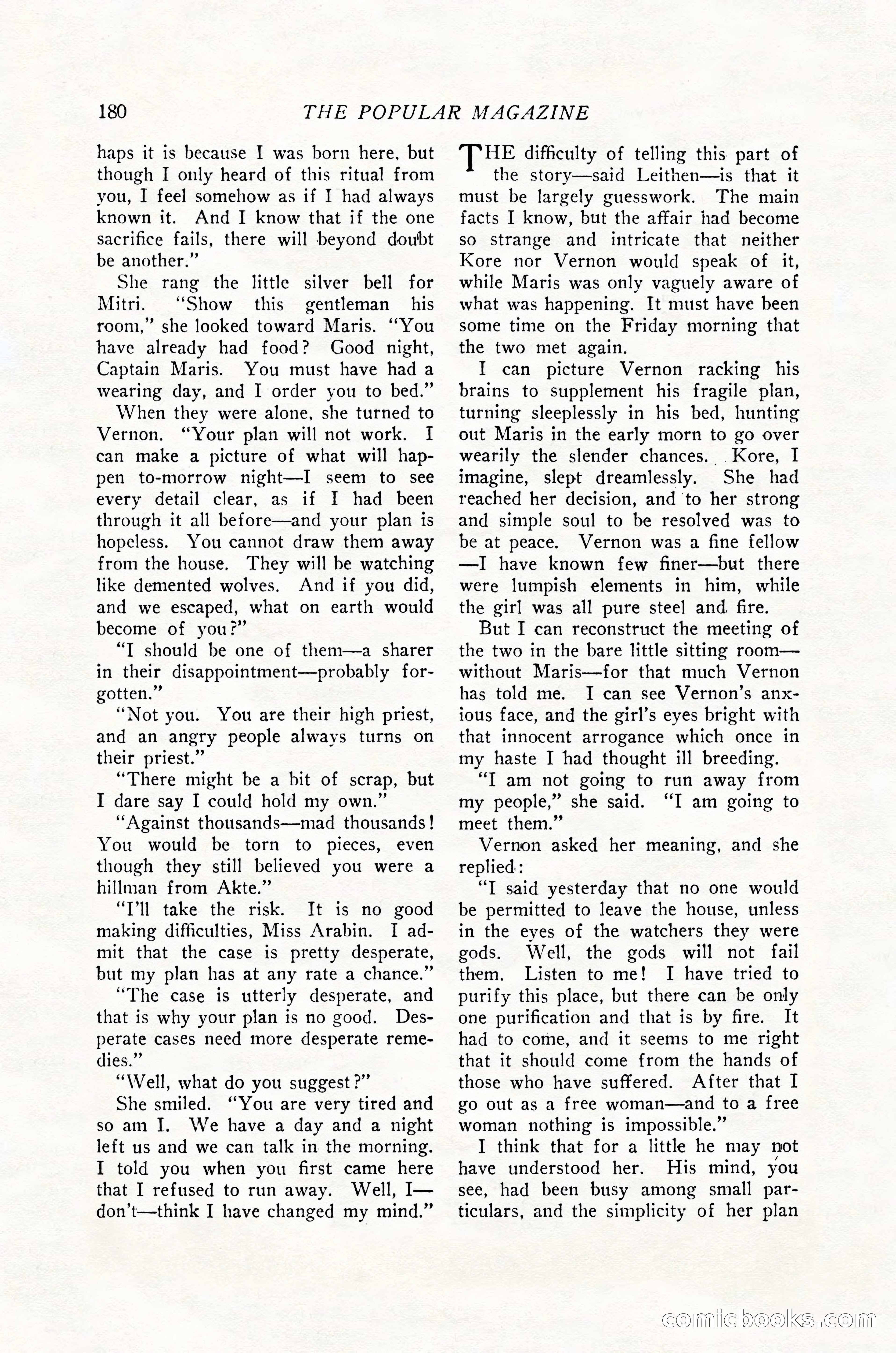 The Popular Magazine, June 20, 1926 — page 182 of 196