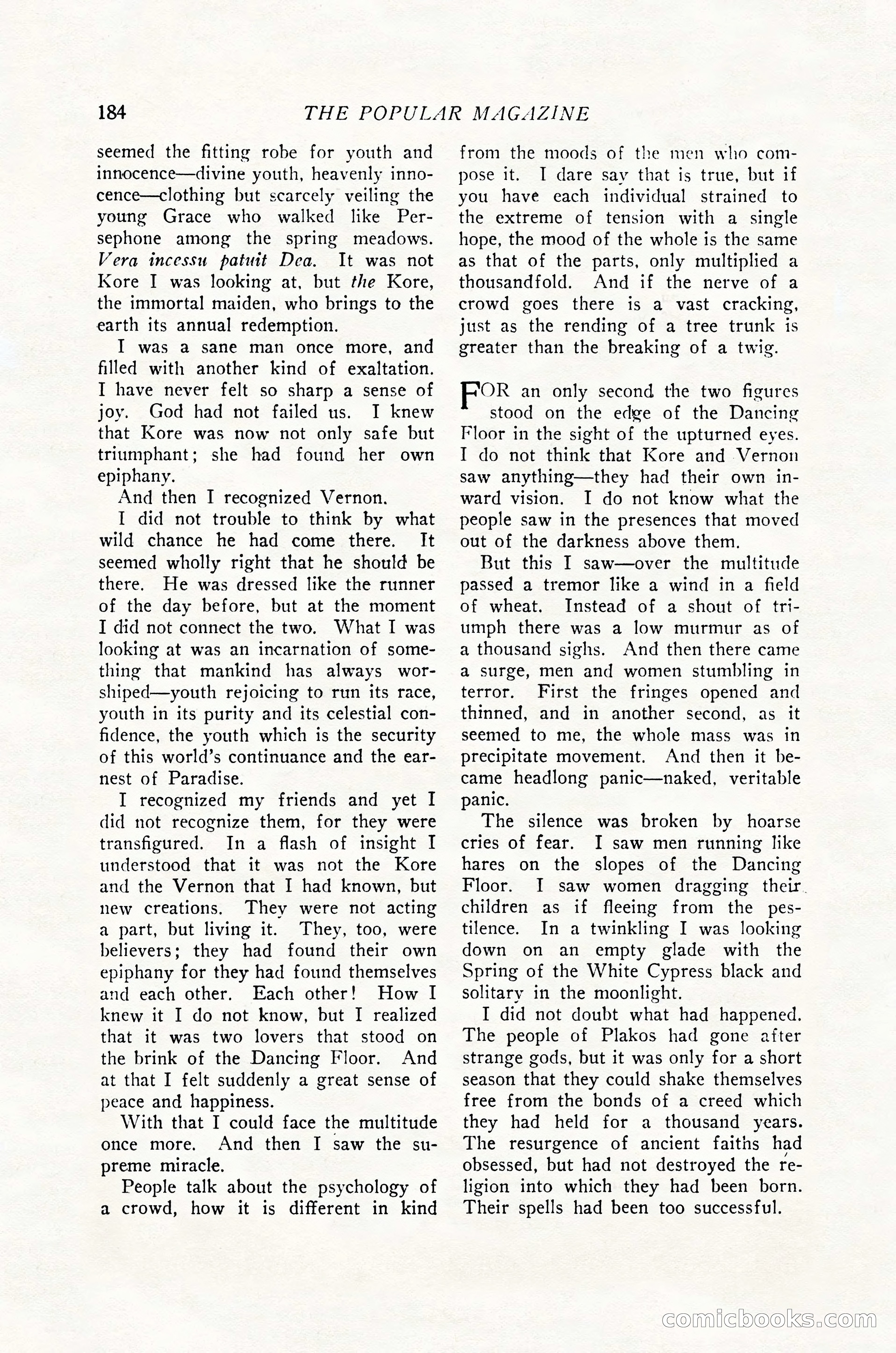 The Popular Magazine, June 20, 1926 — page 186 of 196