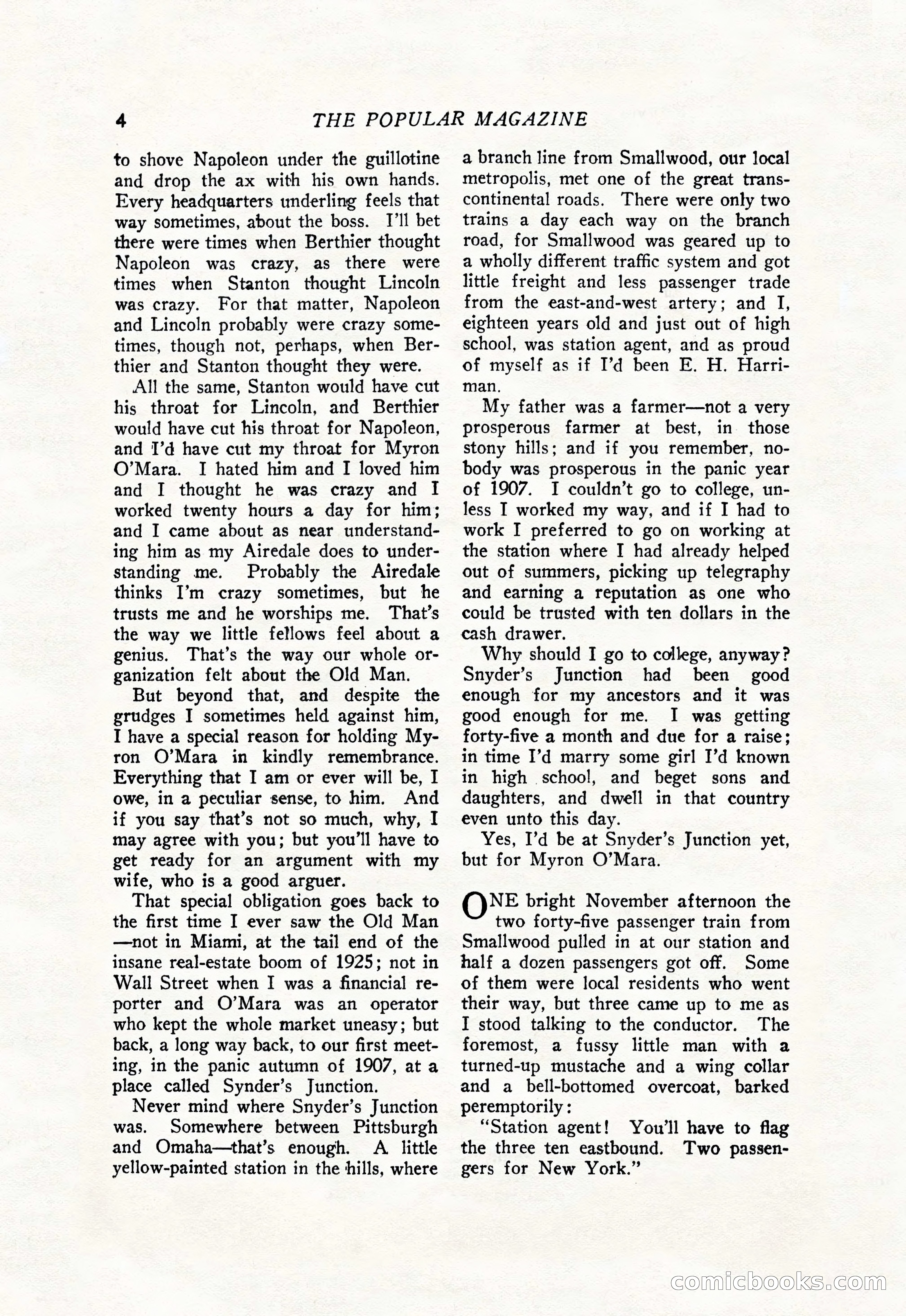 The Popular Magazine, July 20, 1926 — page 6 of 196