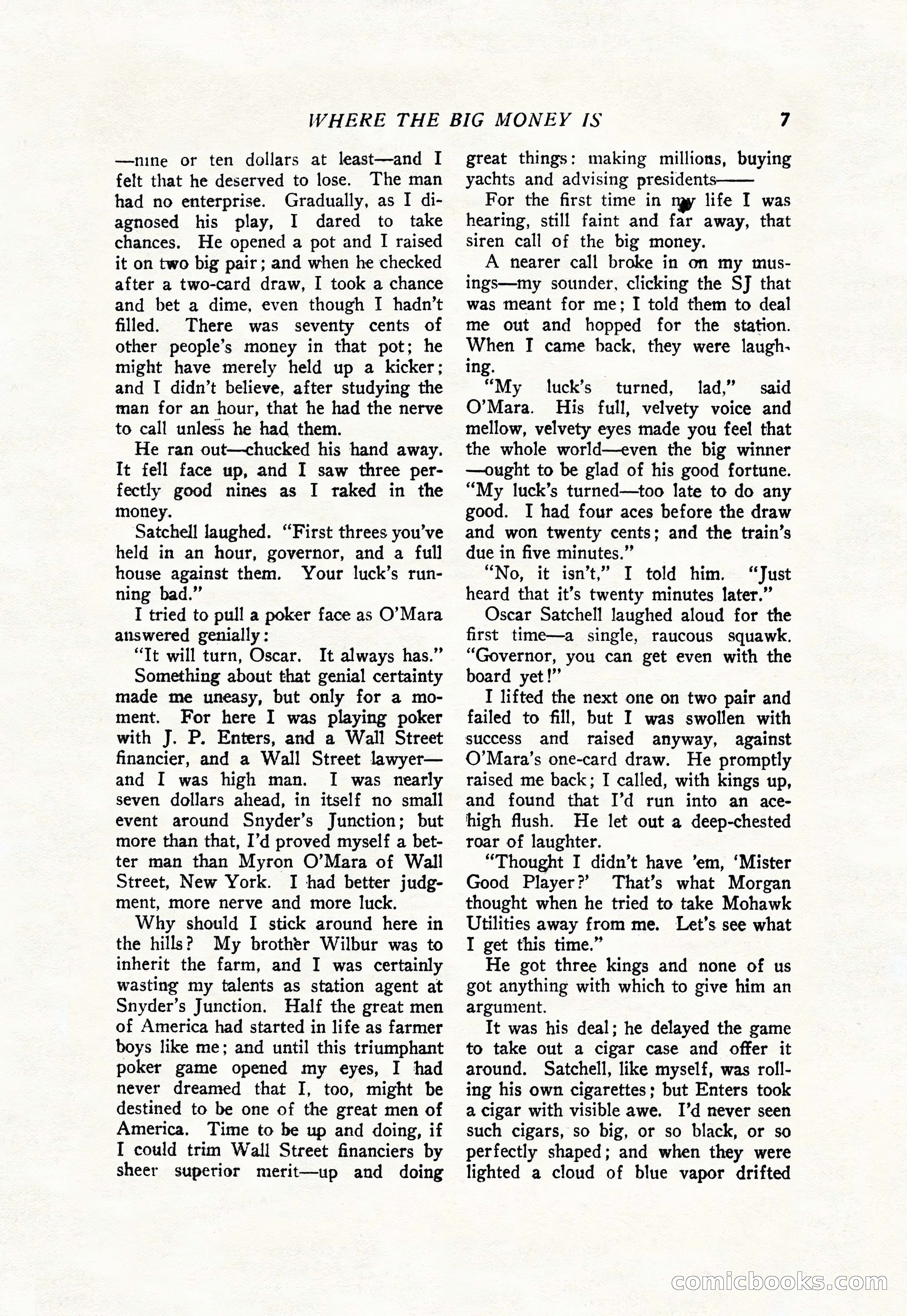 The Popular Magazine, July 20, 1926 — page 9 of 196