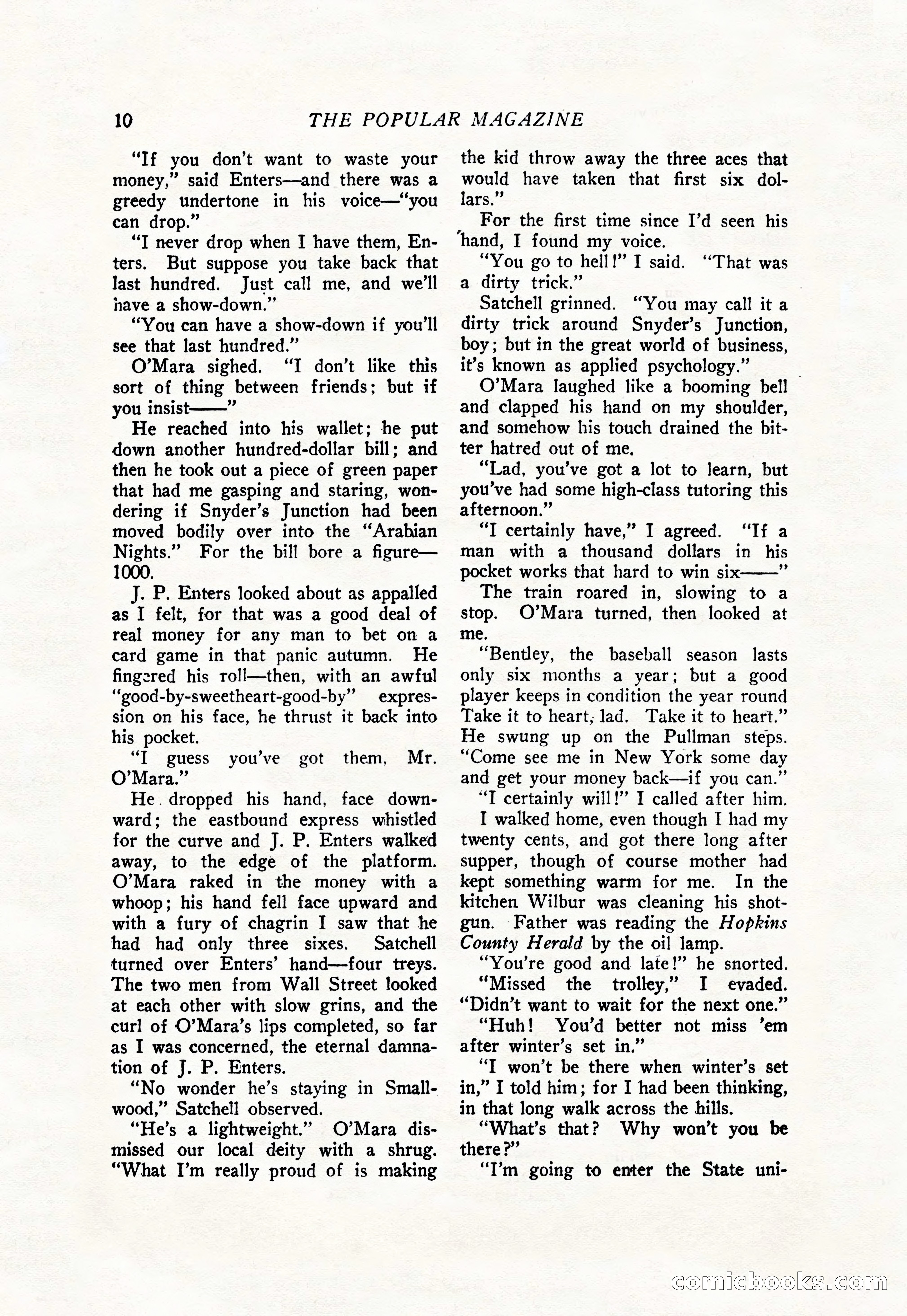 The Popular Magazine, July 20, 1926 — page 12 of 196