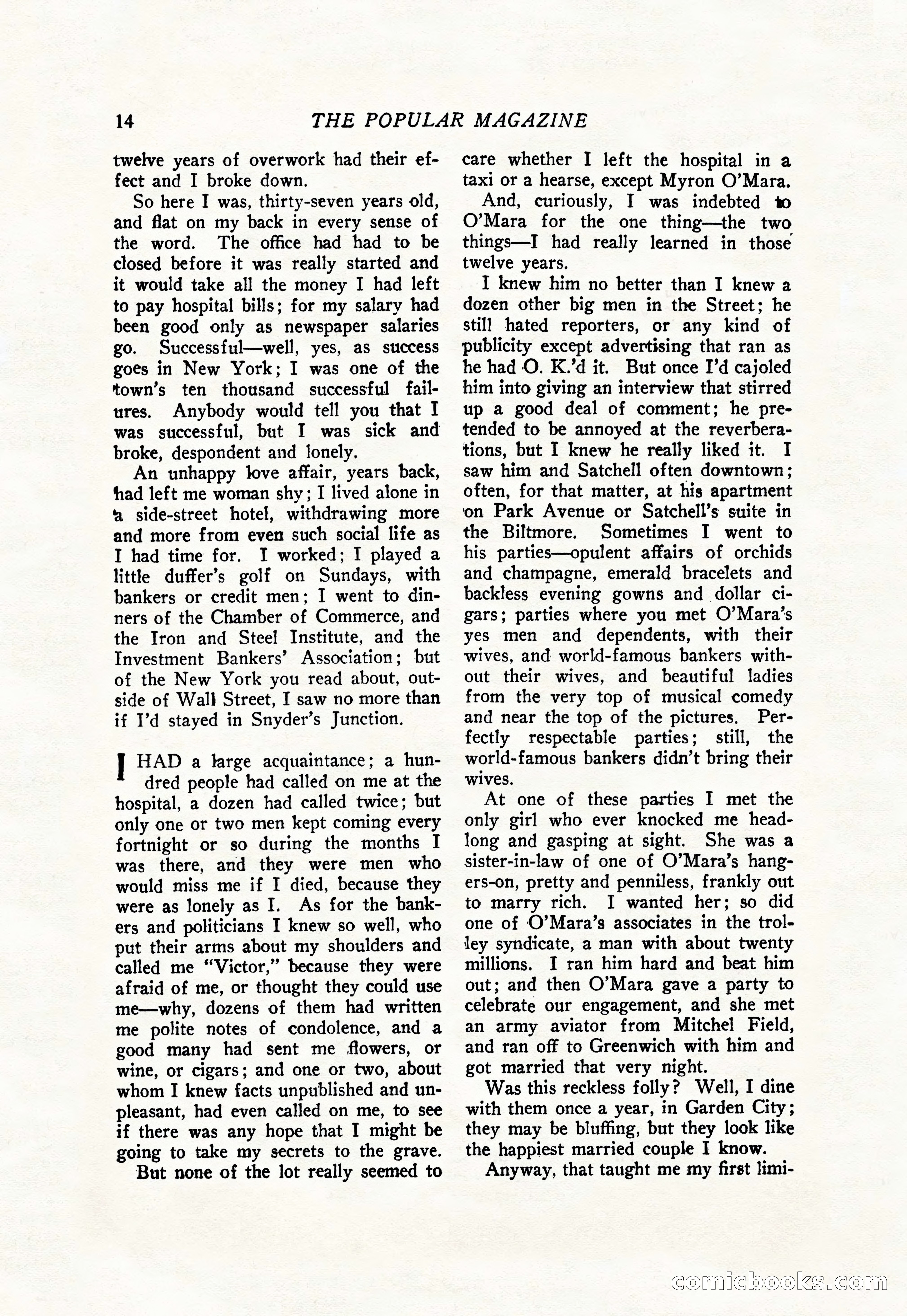 The Popular Magazine, July 20, 1926 — page 16 of 196
