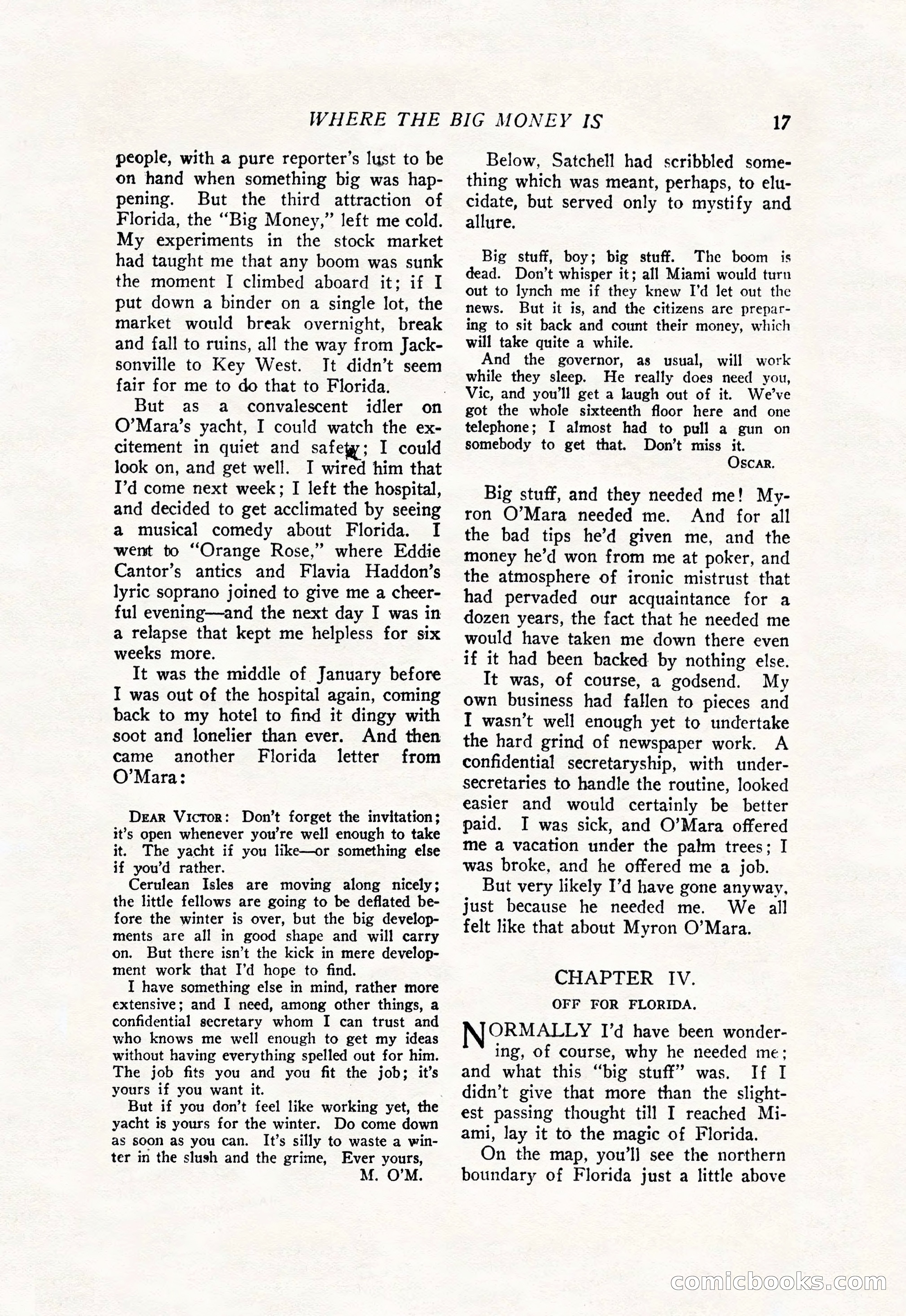 The Popular Magazine, July 20, 1926 — page 19 of 196