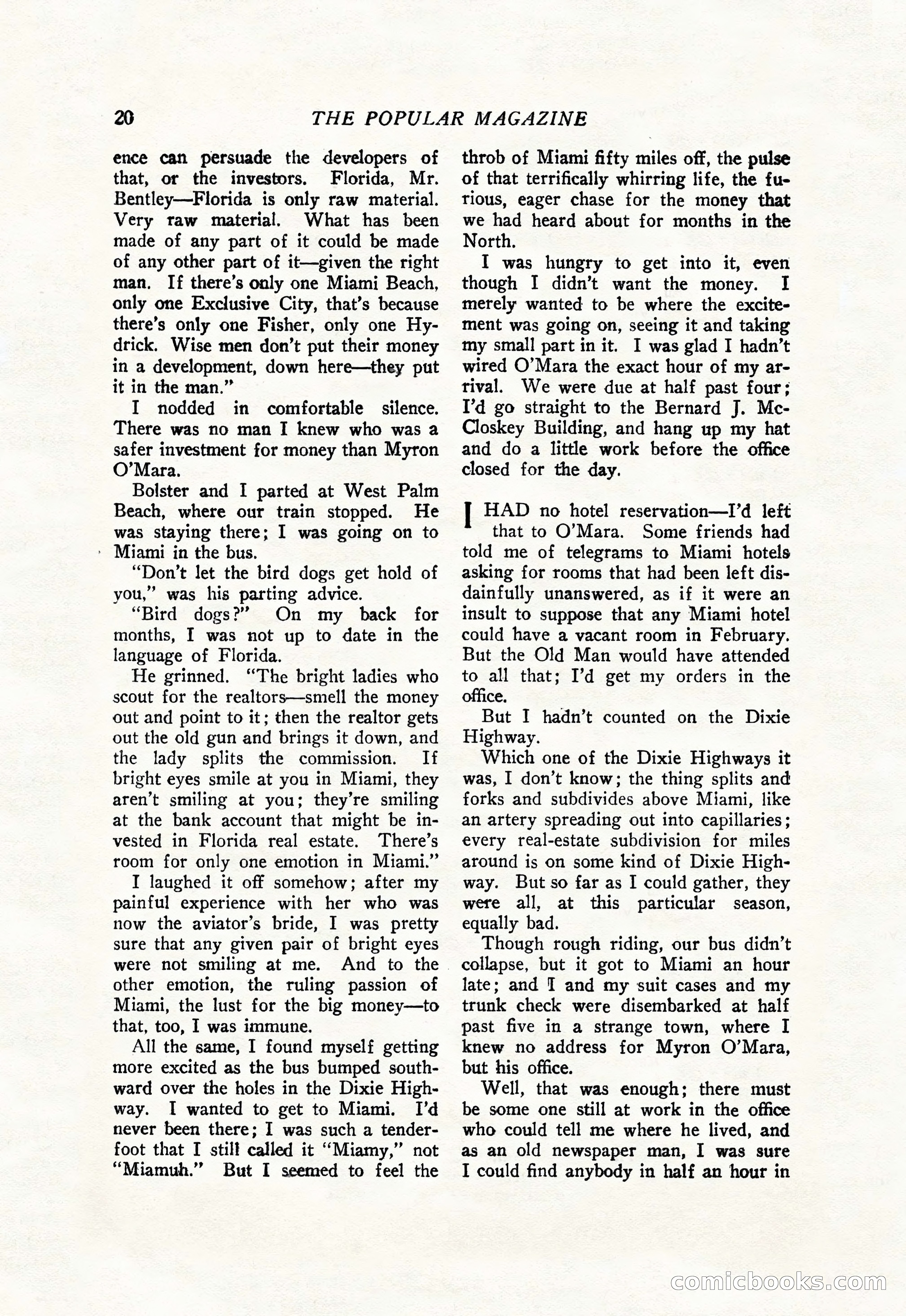 The Popular Magazine, July 20, 1926 — page 22 of 196