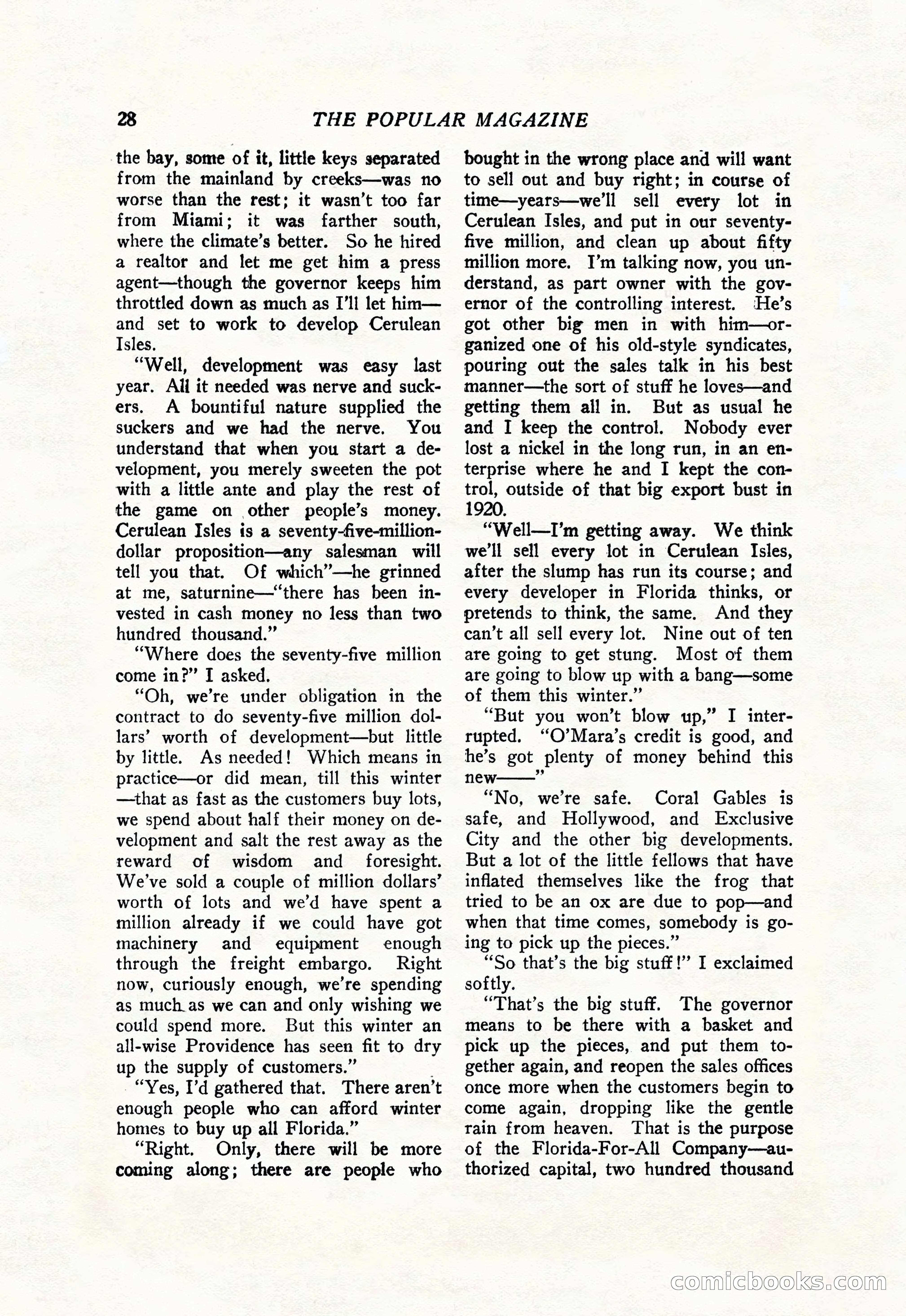 The Popular Magazine, July 20, 1926 — page 30 of 196