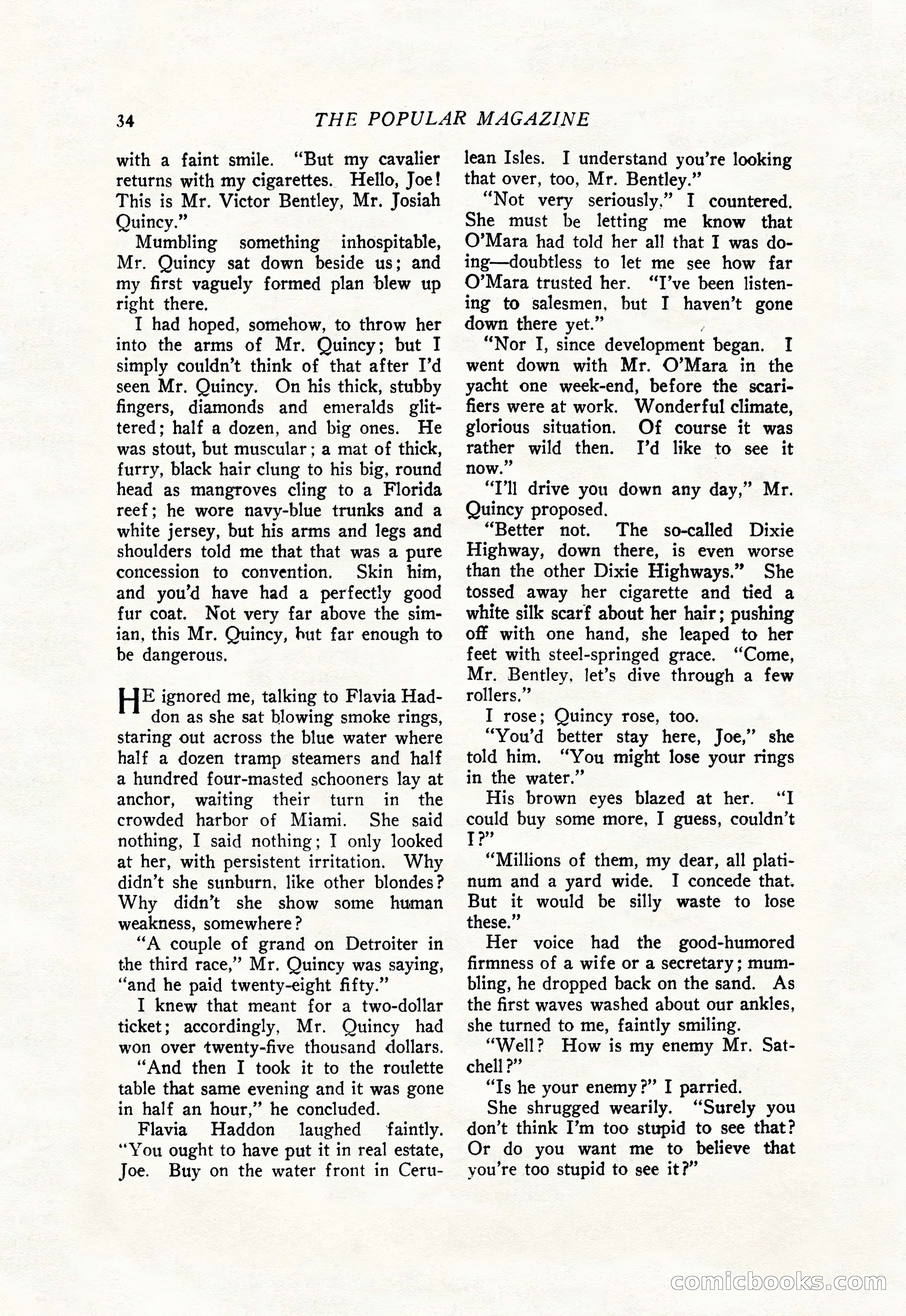 The Popular Magazine, July 20, 1926 — page 36 of 196