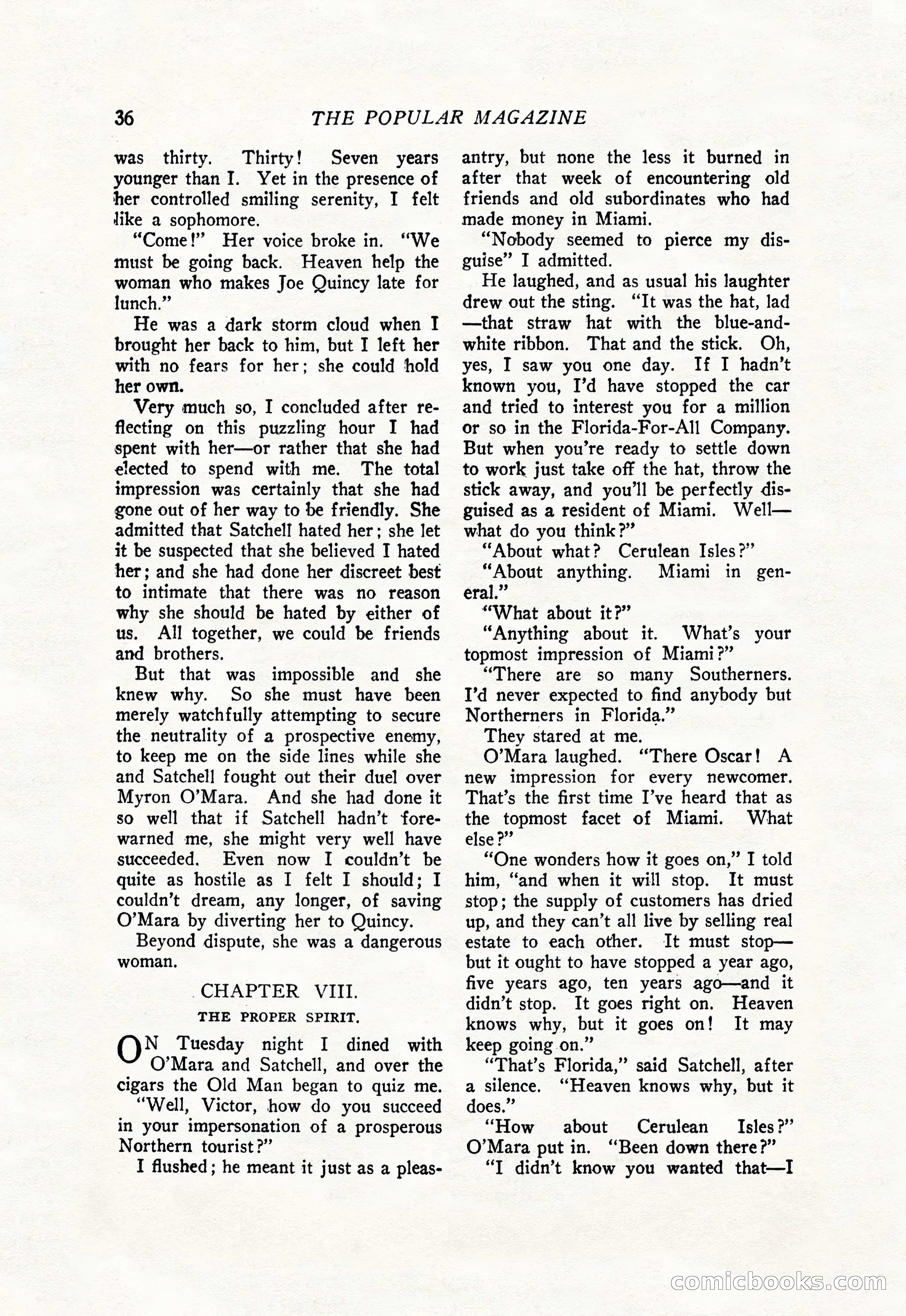 The Popular Magazine, July 20, 1926 — page 38 of 196