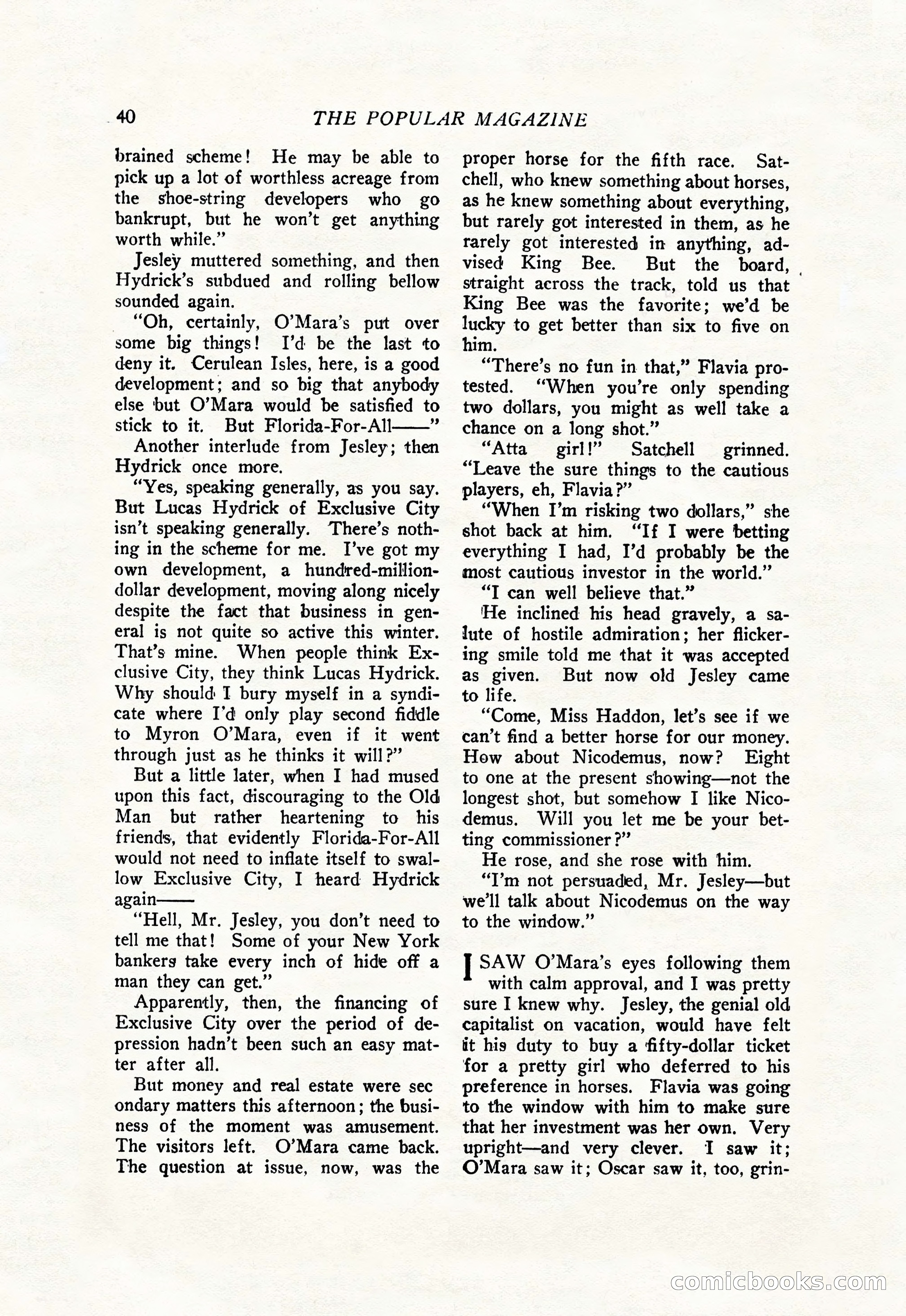 The Popular Magazine, July 20, 1926 — page 42 of 196