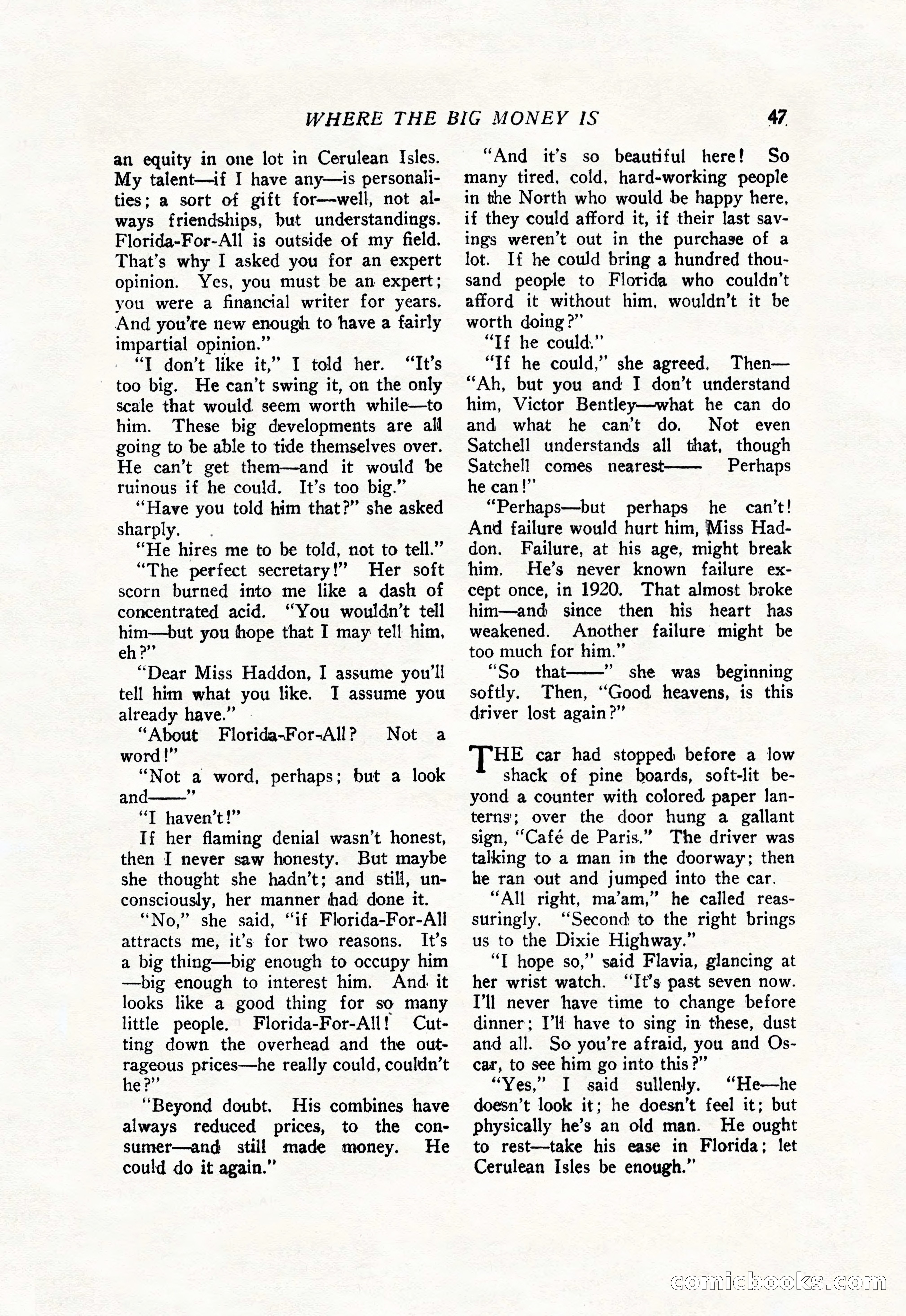 The Popular Magazine, July 20, 1926 — page 49 of 196