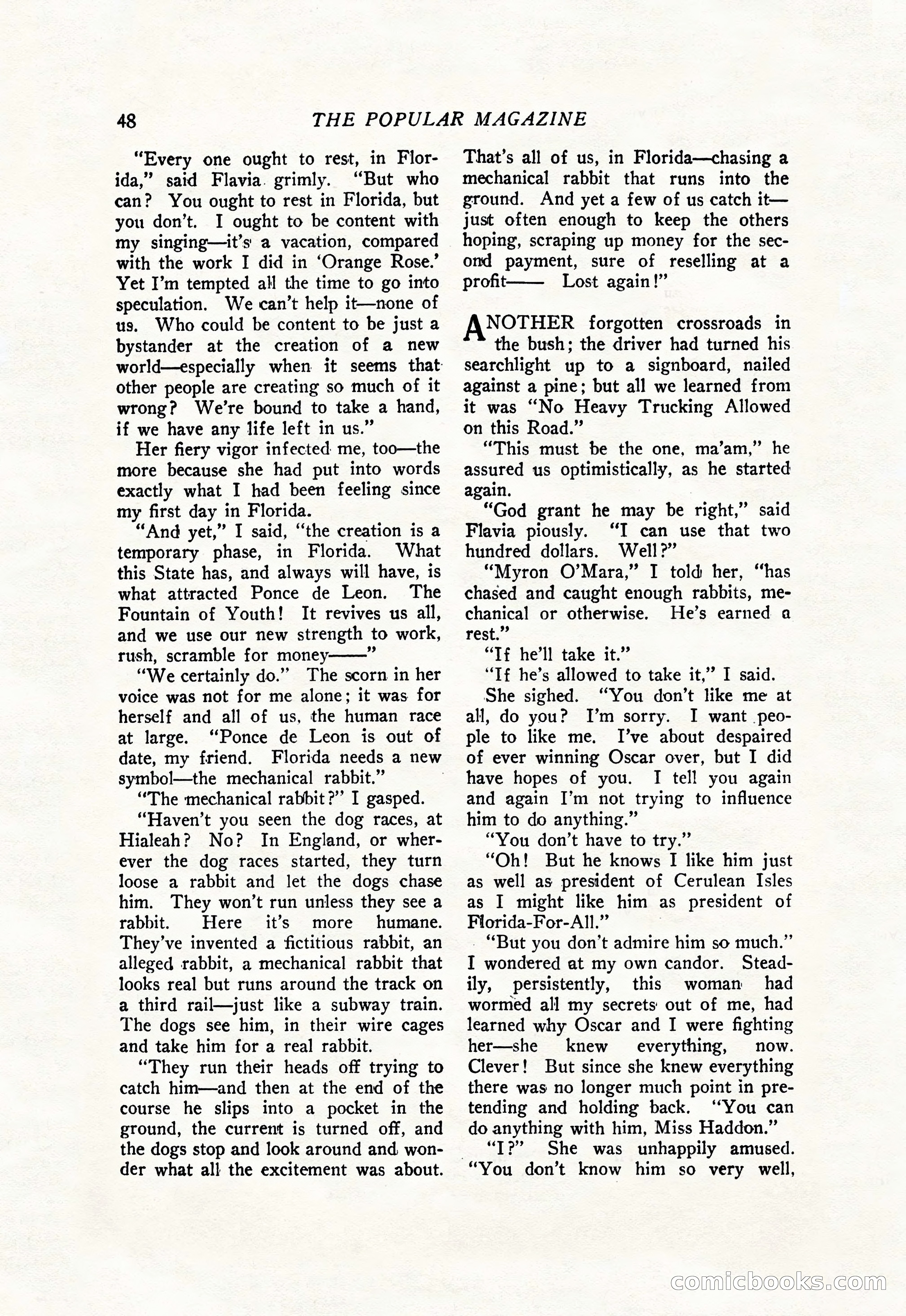 The Popular Magazine, July 20, 1926 — page 50 of 196