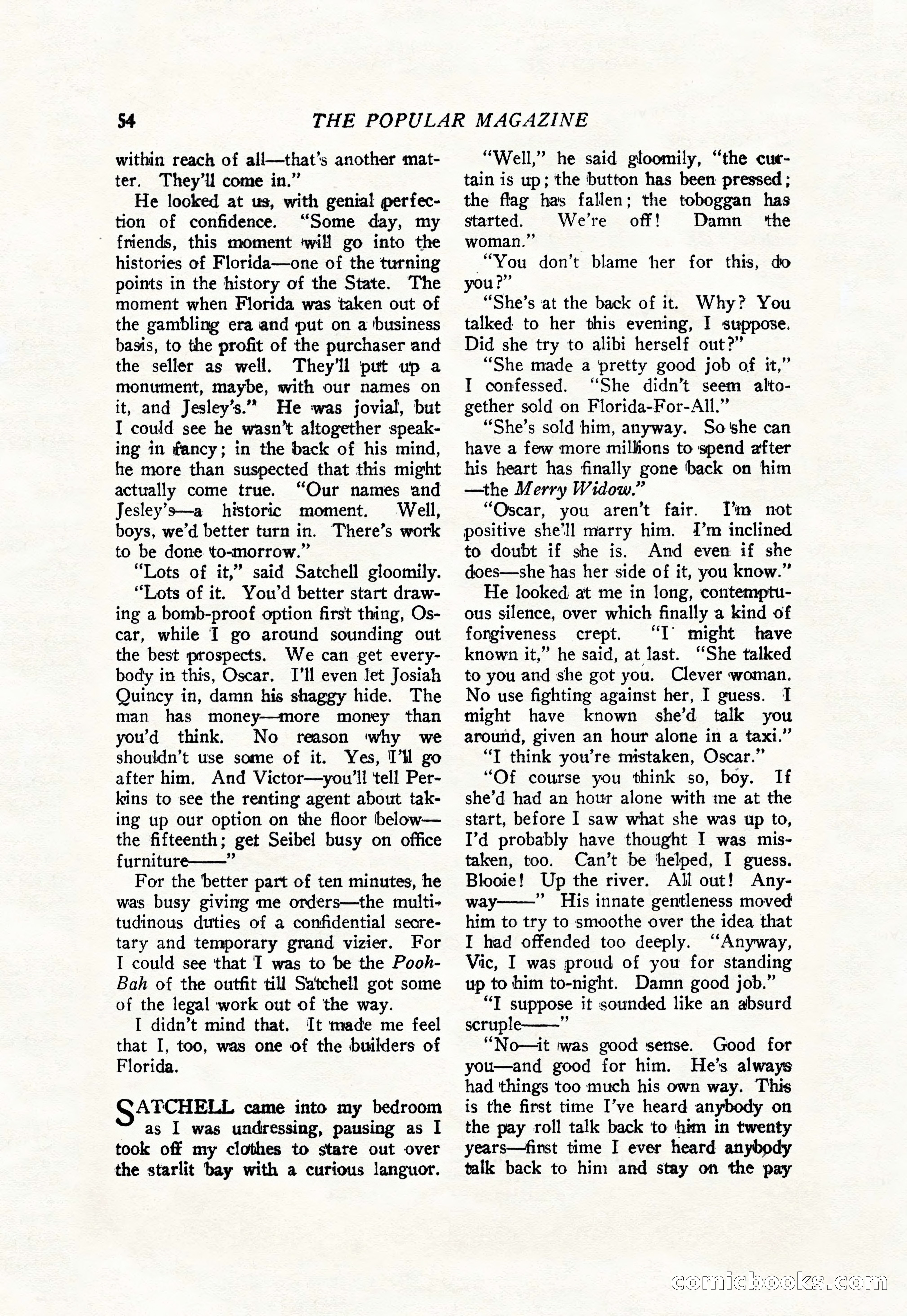 The Popular Magazine, July 20, 1926 — page 56 of 196