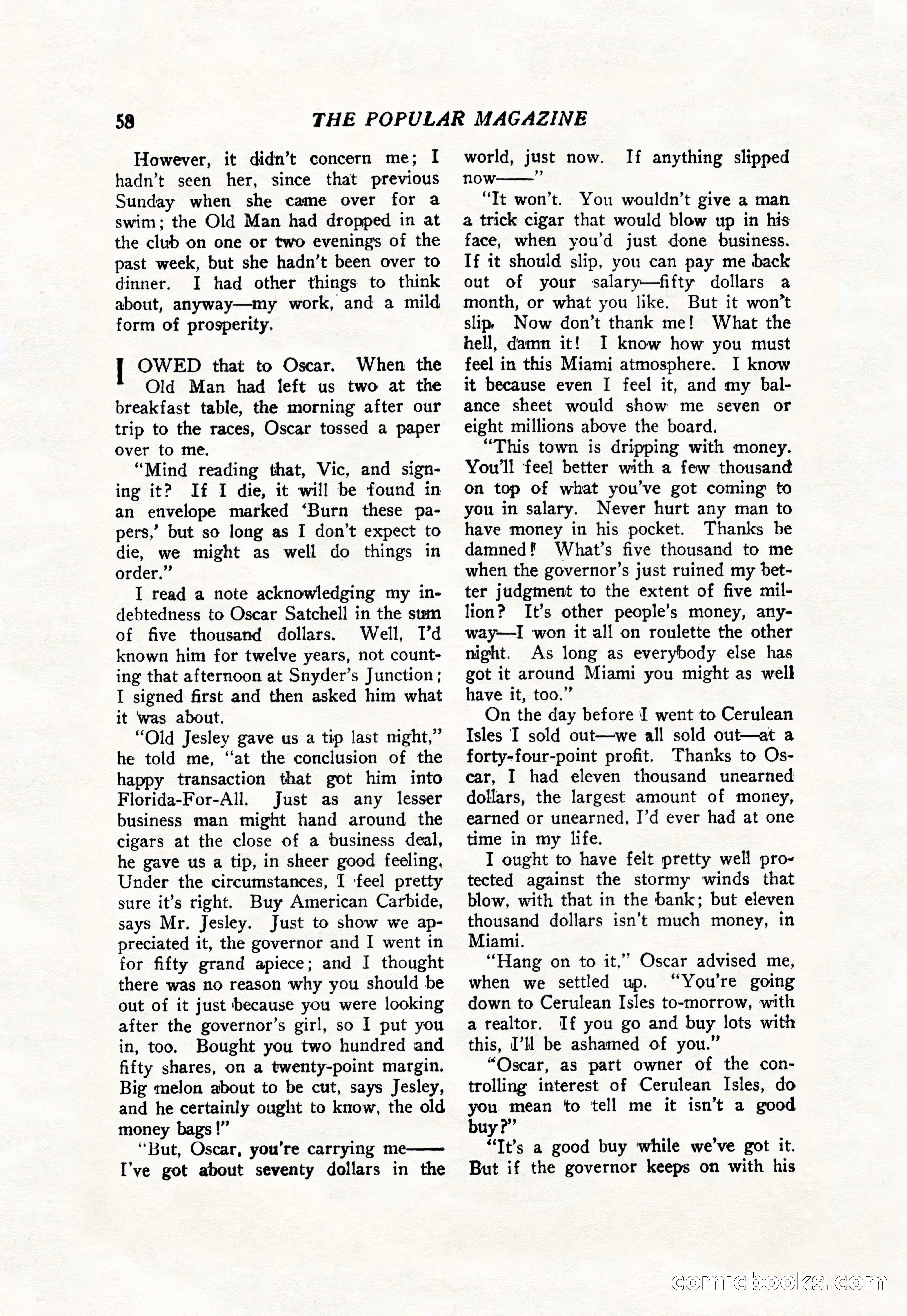 The Popular Magazine, July 20, 1926 — page 60 of 196