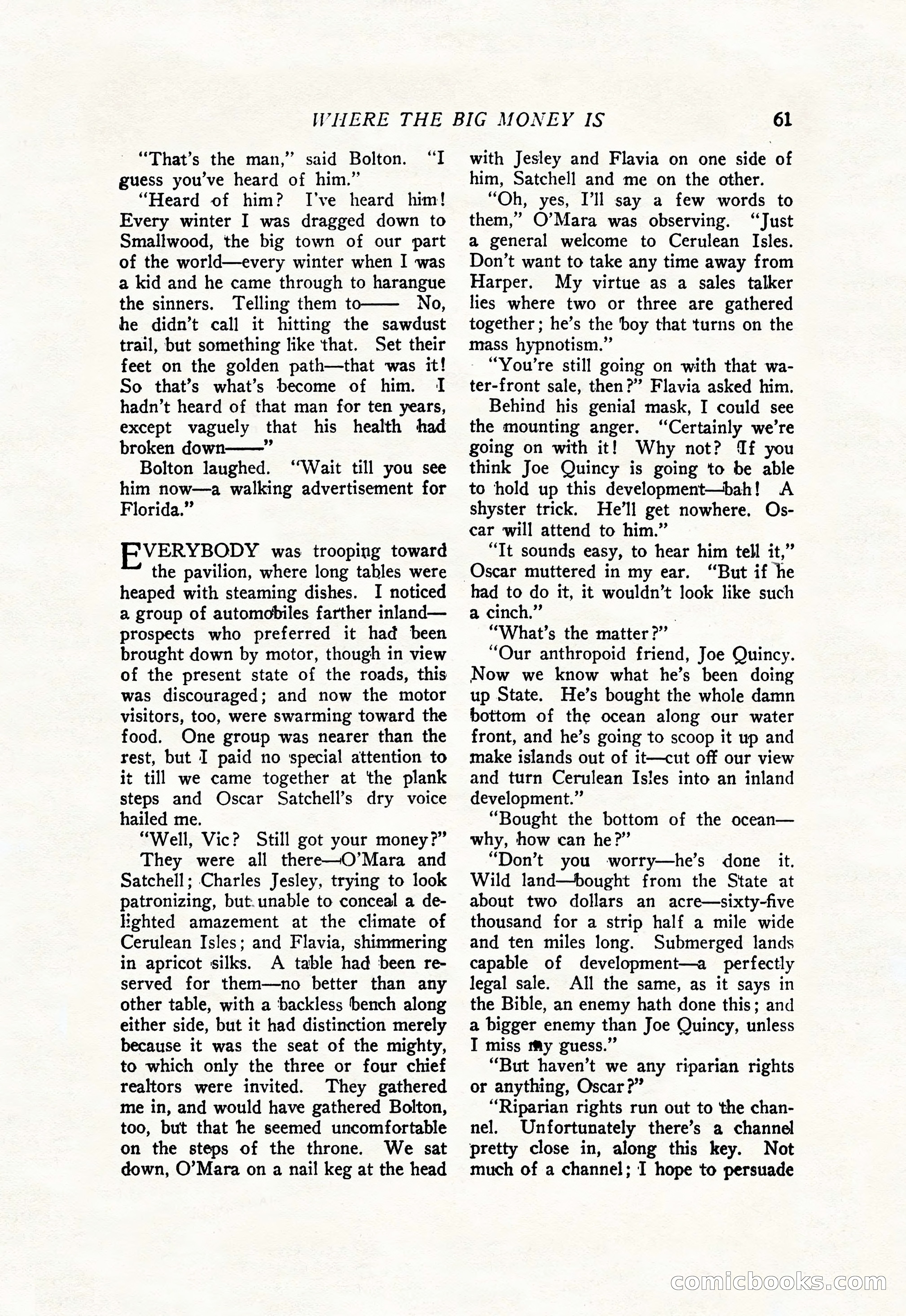 The Popular Magazine, July 20, 1926 — page 63 of 196