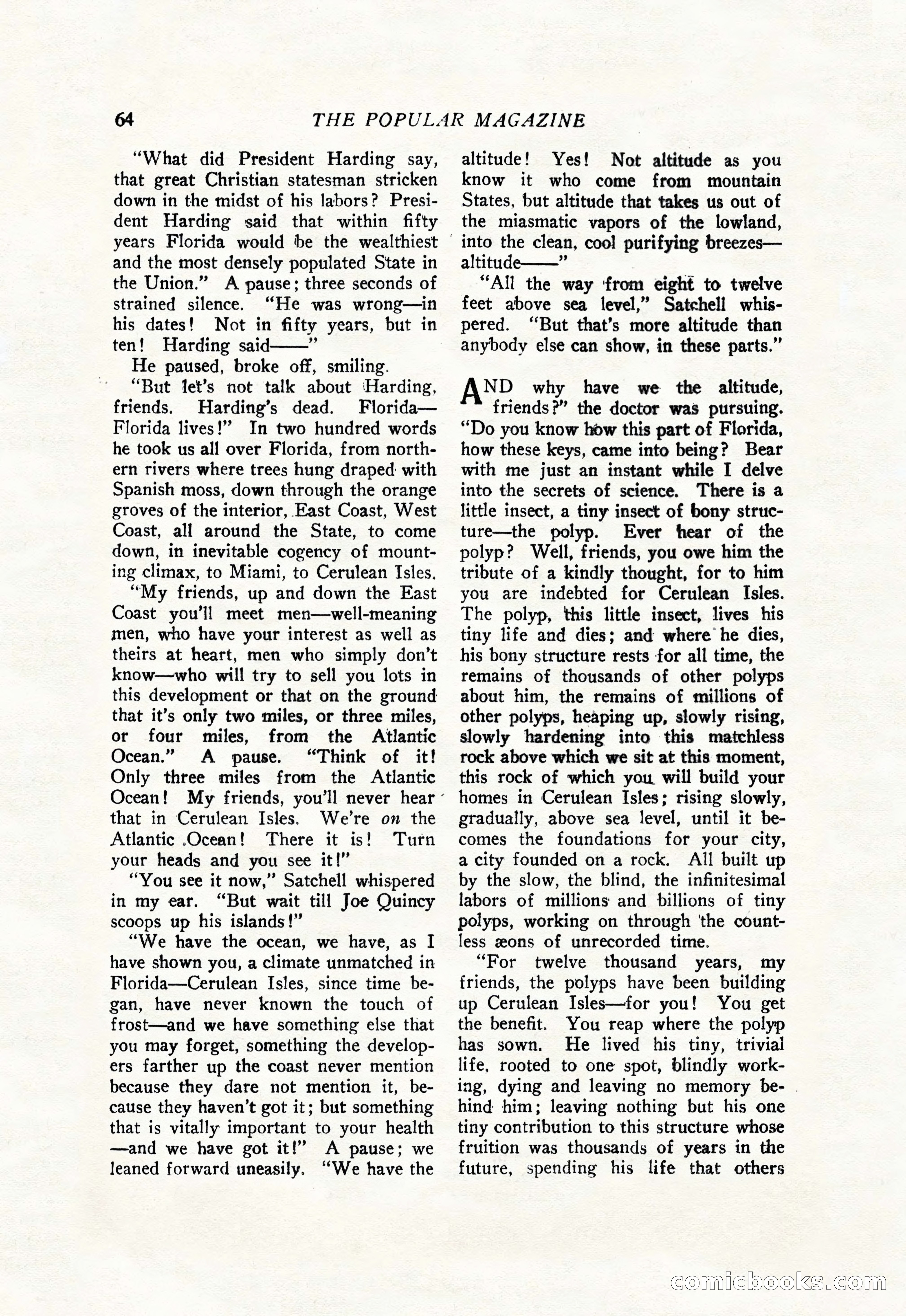 The Popular Magazine, July 20, 1926 — page 66 of 196