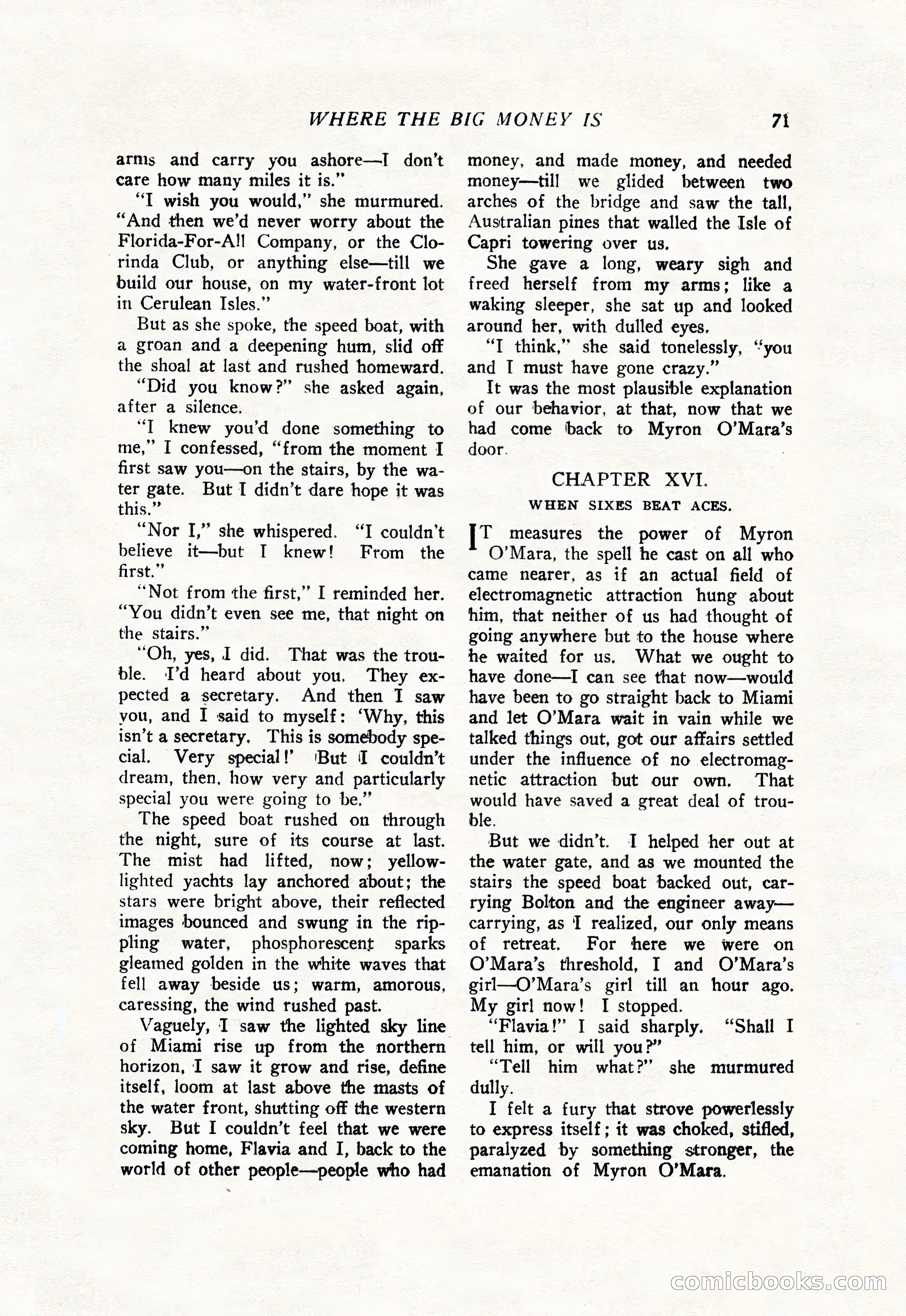 The Popular Magazine, July 20, 1926 — page 73 of 196