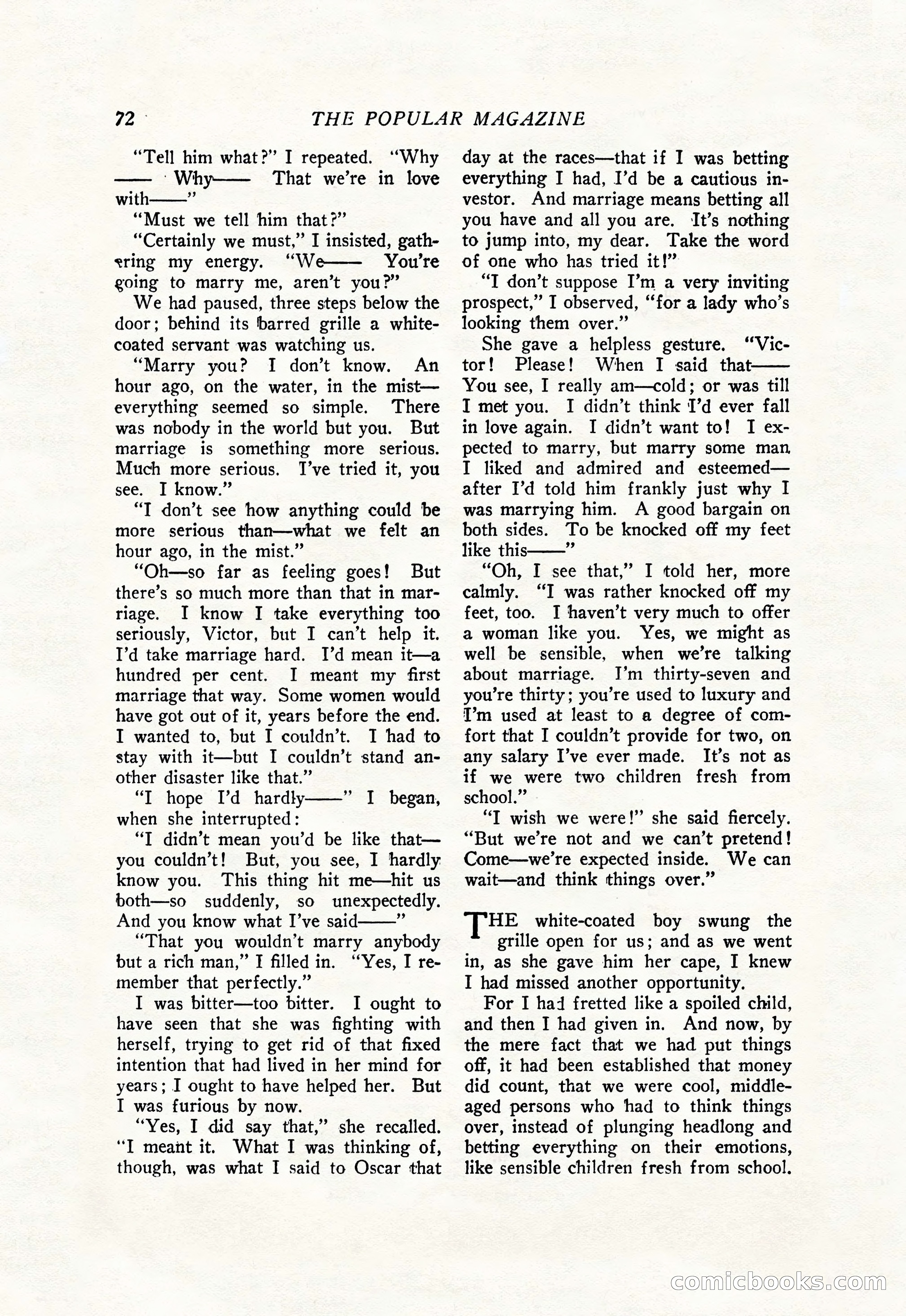 The Popular Magazine, July 20, 1926 — page 74 of 196