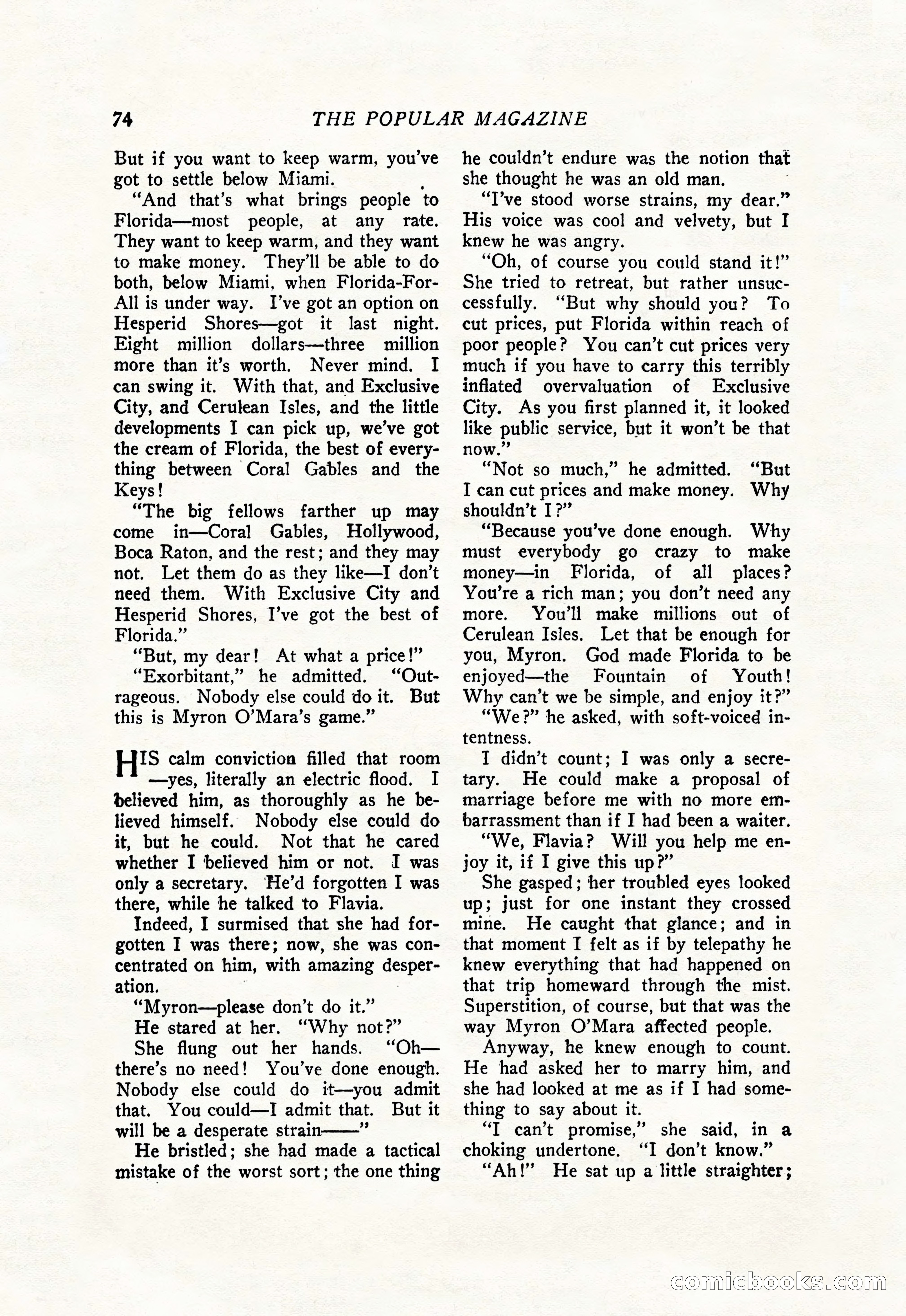 The Popular Magazine, July 20, 1926 — page 76 of 196
