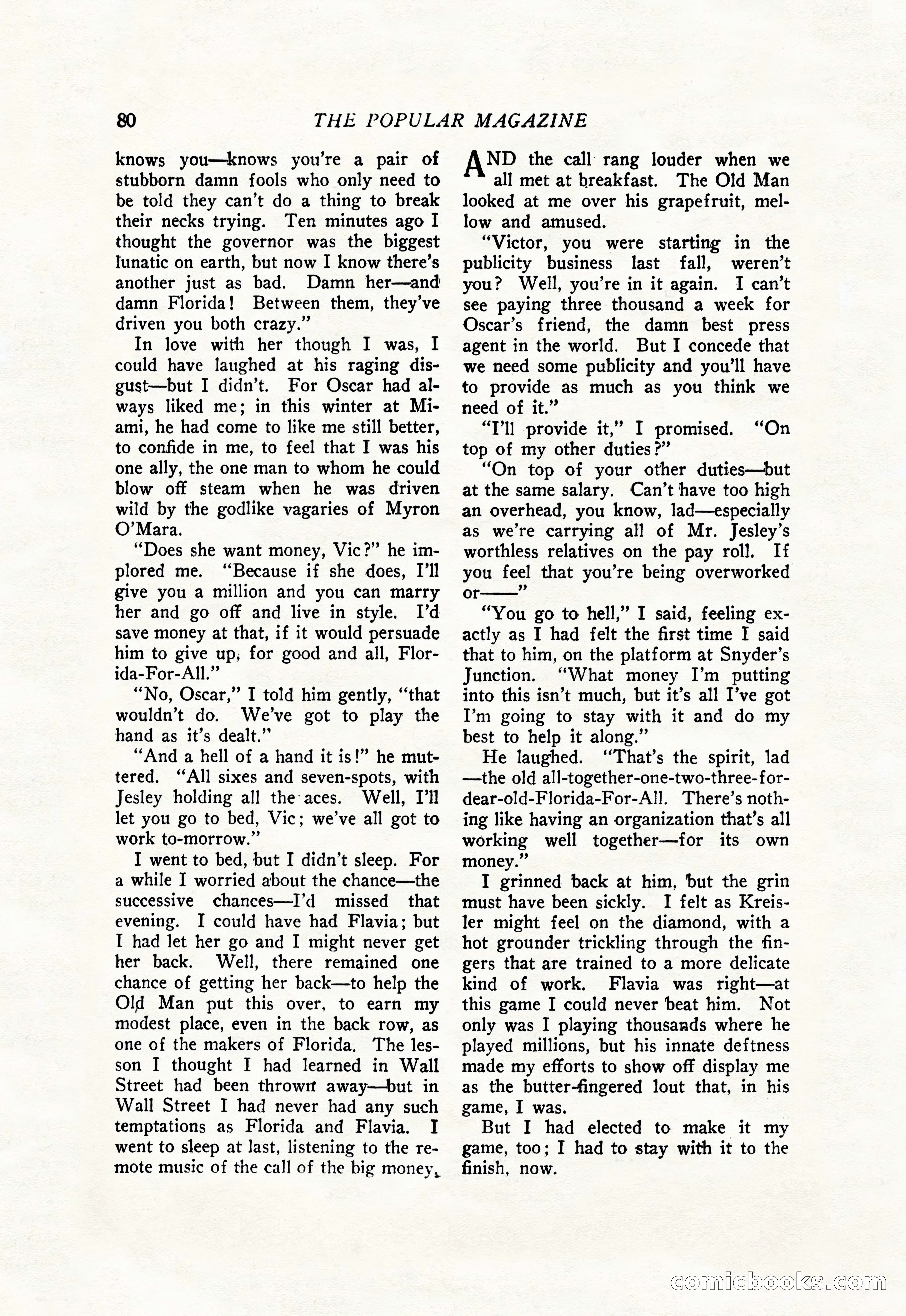 The Popular Magazine, July 20, 1926 — page 82 of 196