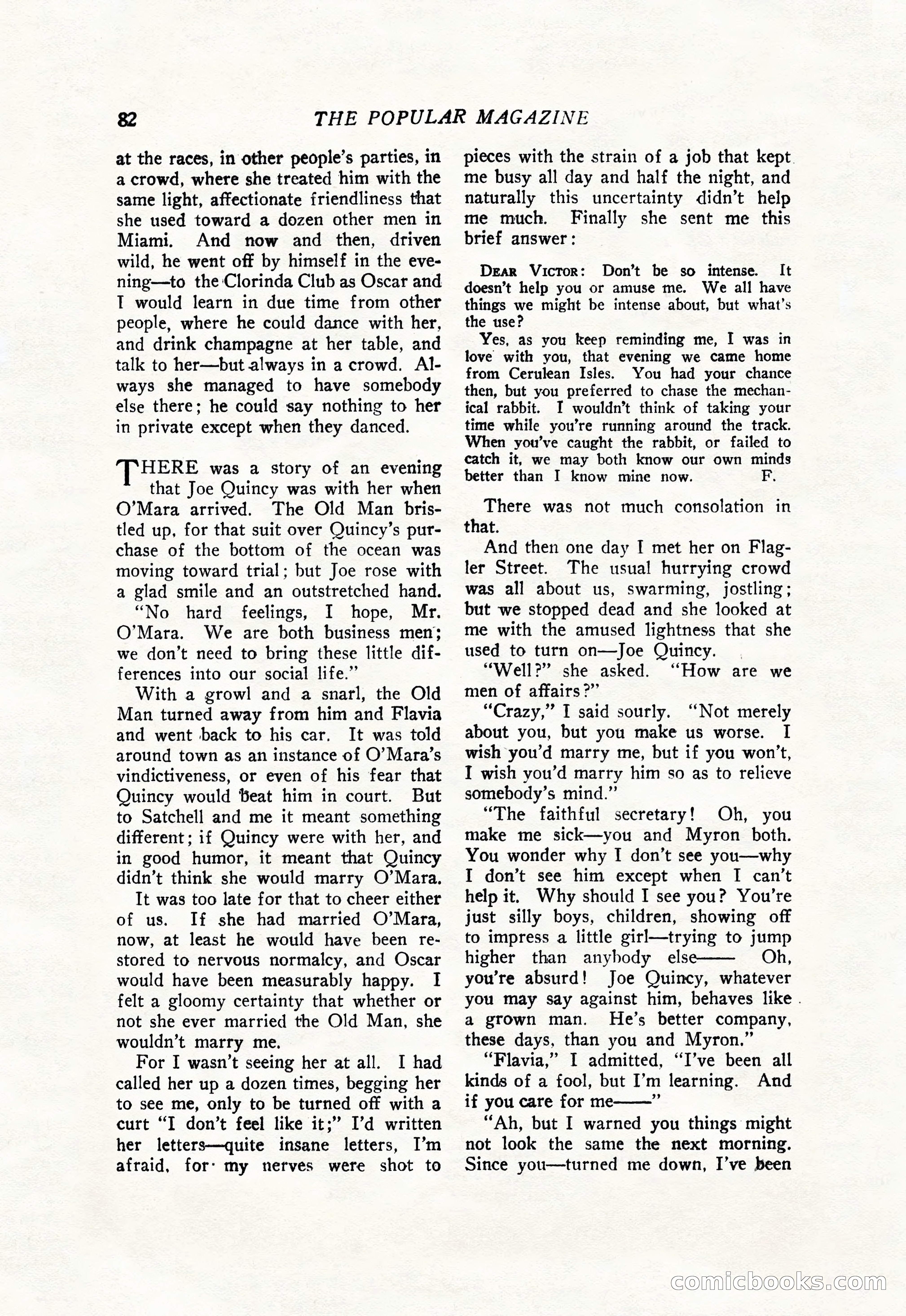 The Popular Magazine, July 20, 1926 — page 84 of 196