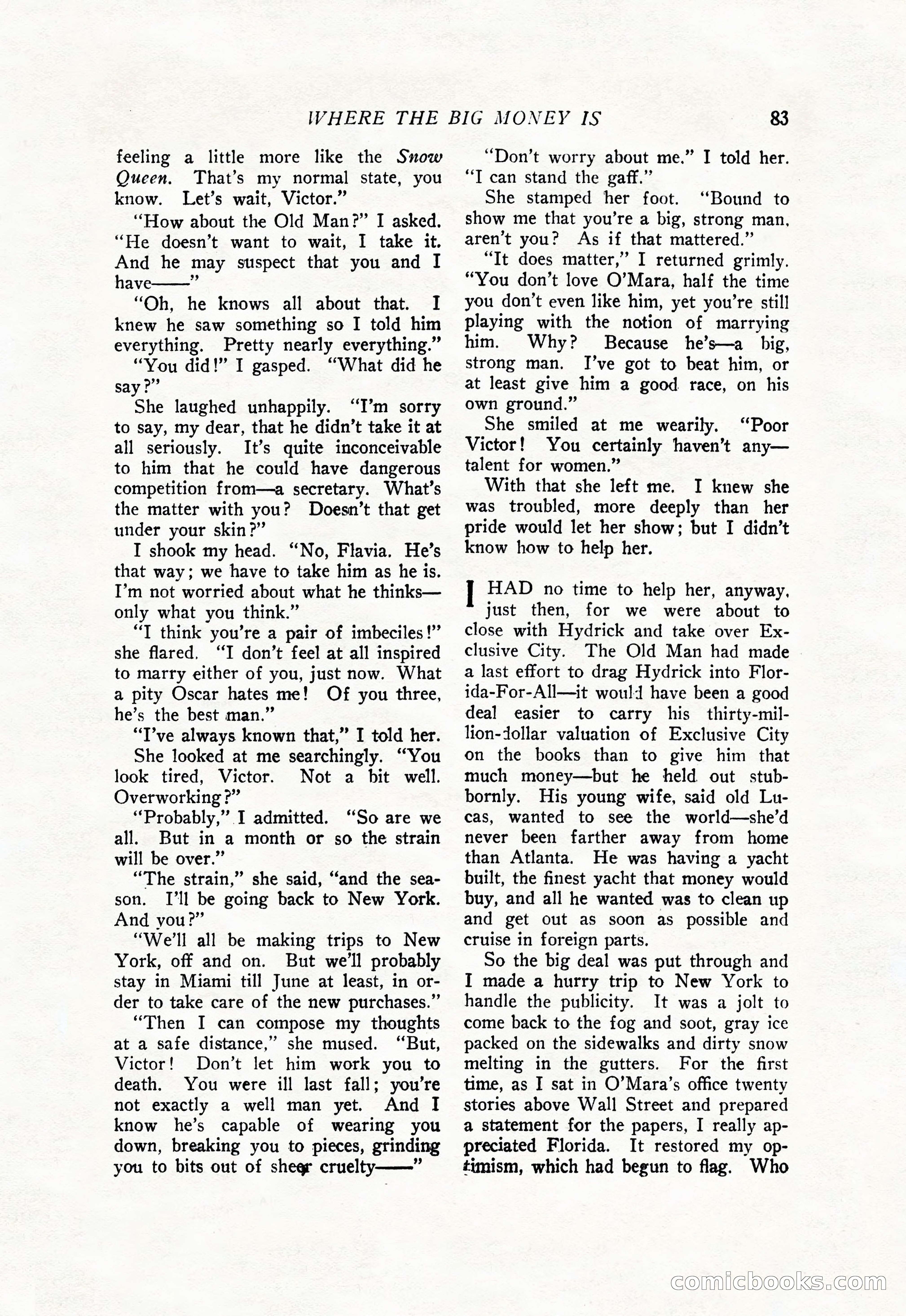 The Popular Magazine, July 20, 1926 — page 85 of 196