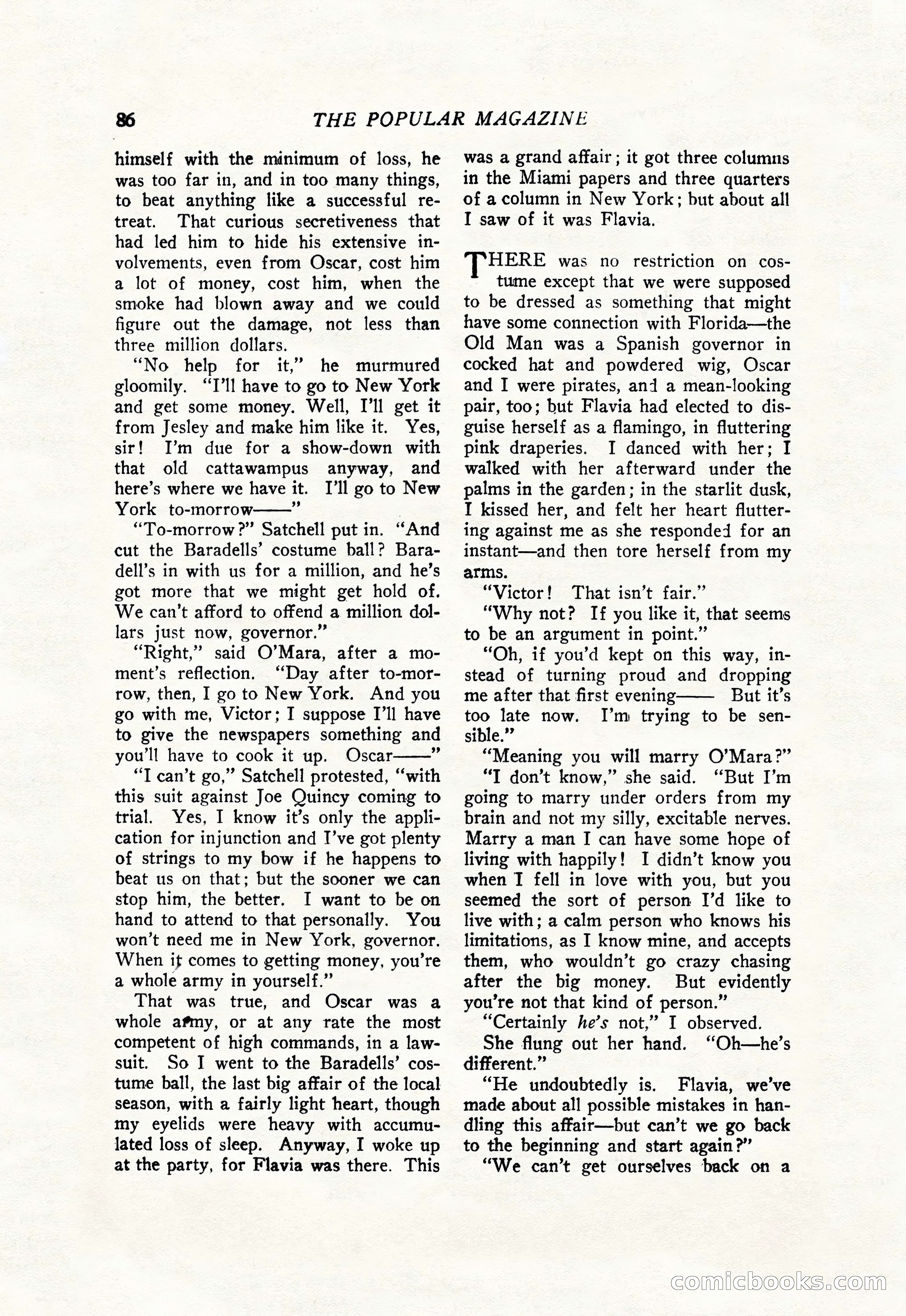 The Popular Magazine, July 20, 1926 — page 88 of 196