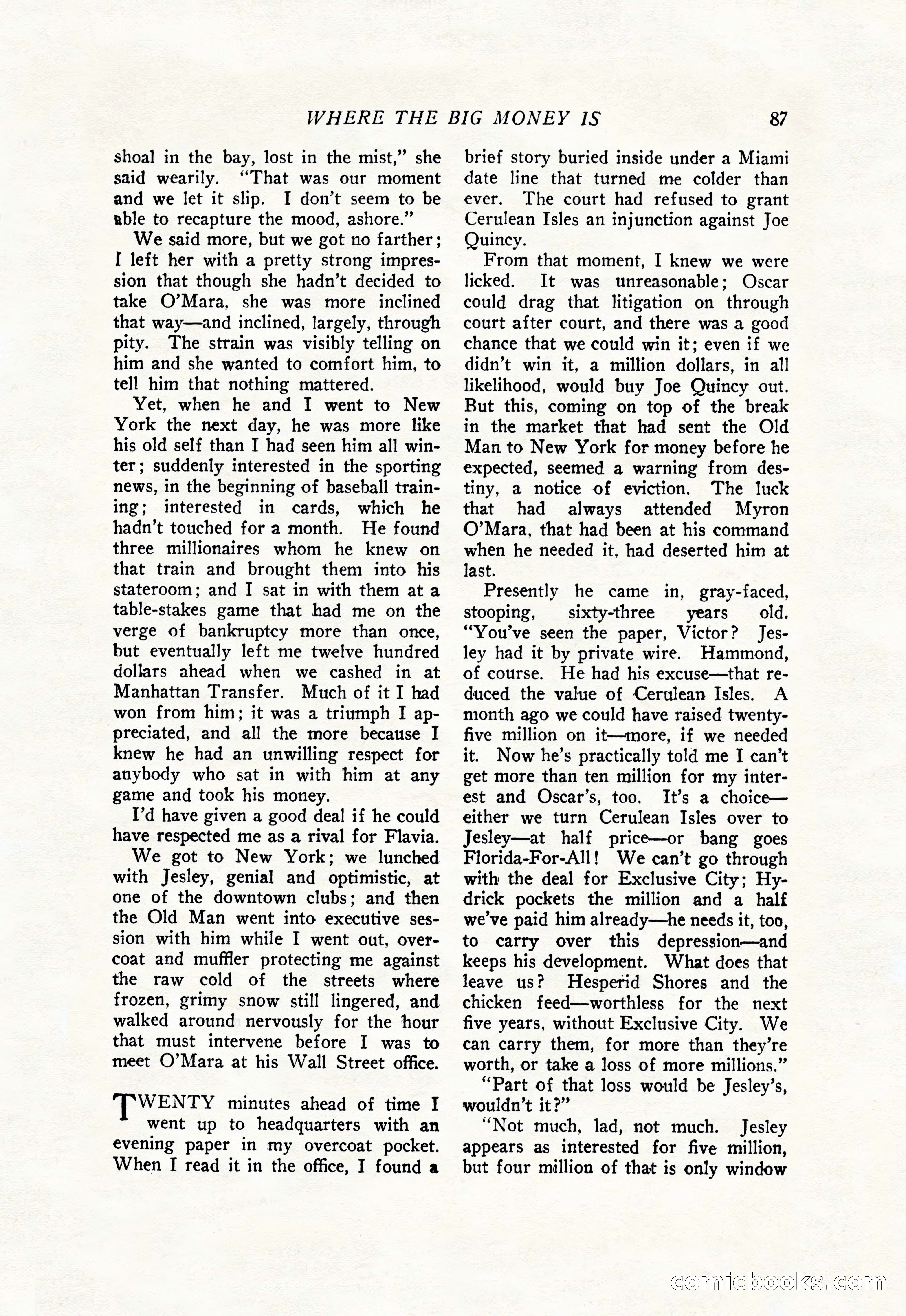 The Popular Magazine, July 20, 1926 — page 89 of 196