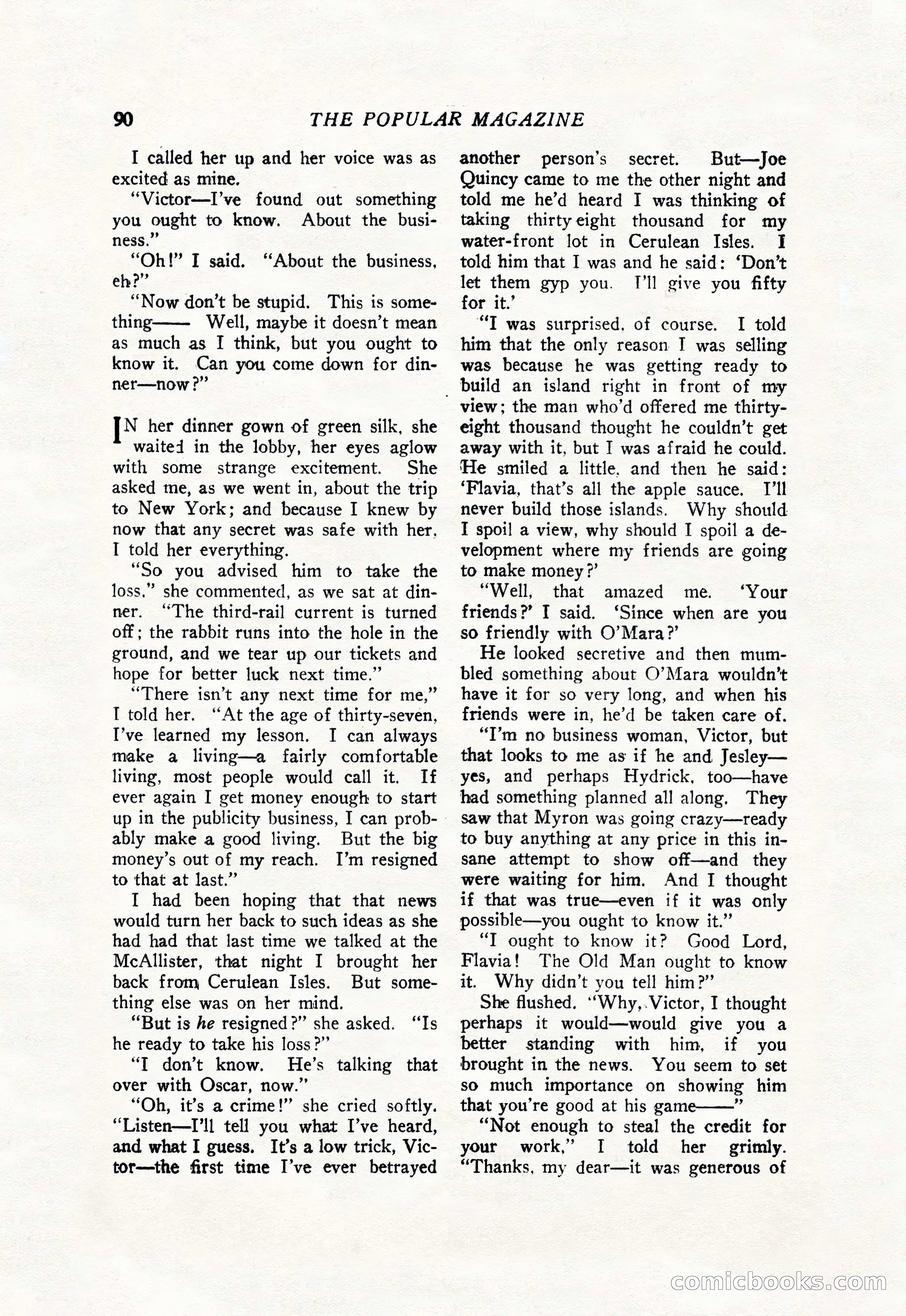 The Popular Magazine, July 20, 1926 — page 92 of 196