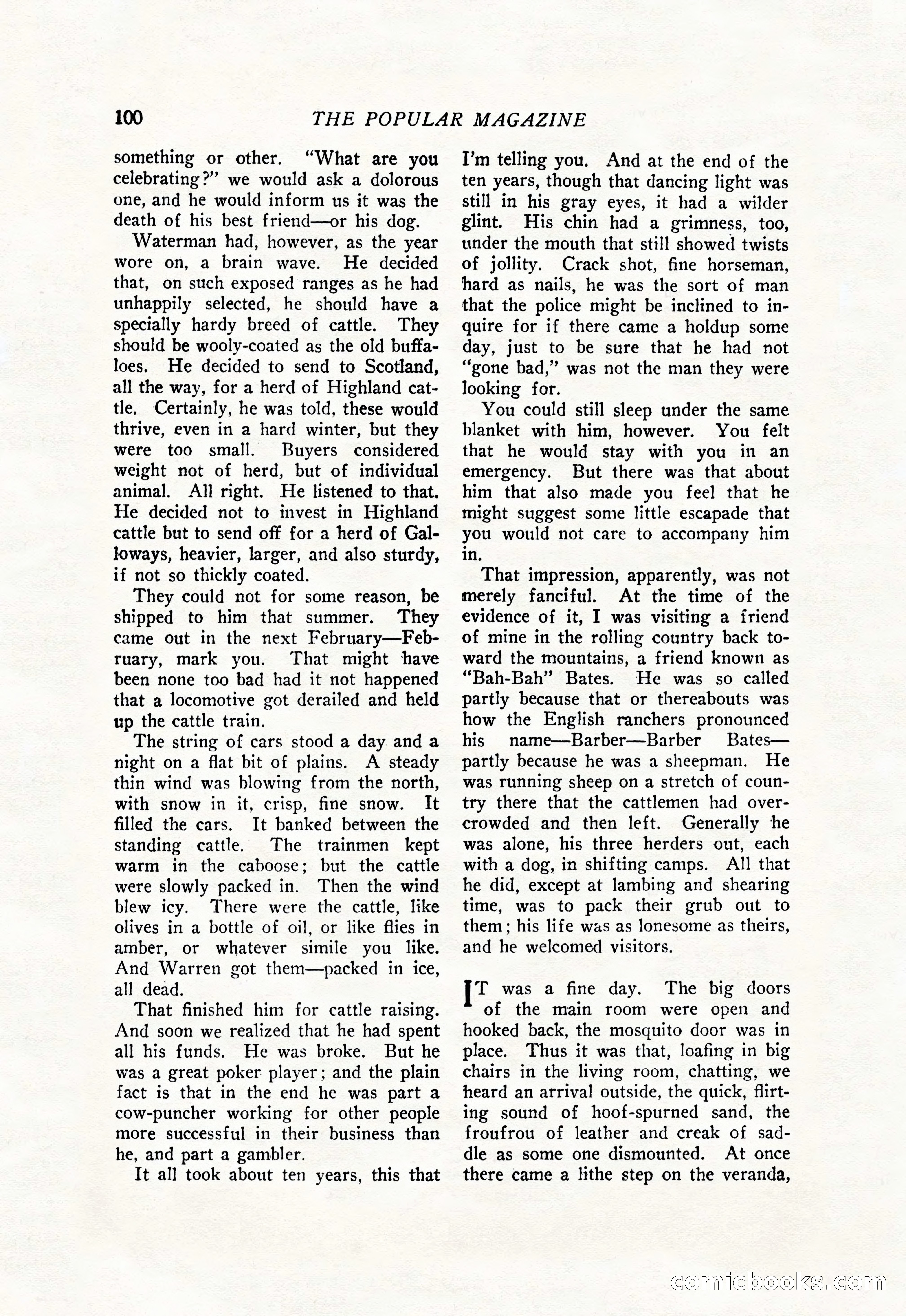 The Popular Magazine, July 20, 1926 — page 102 of 196