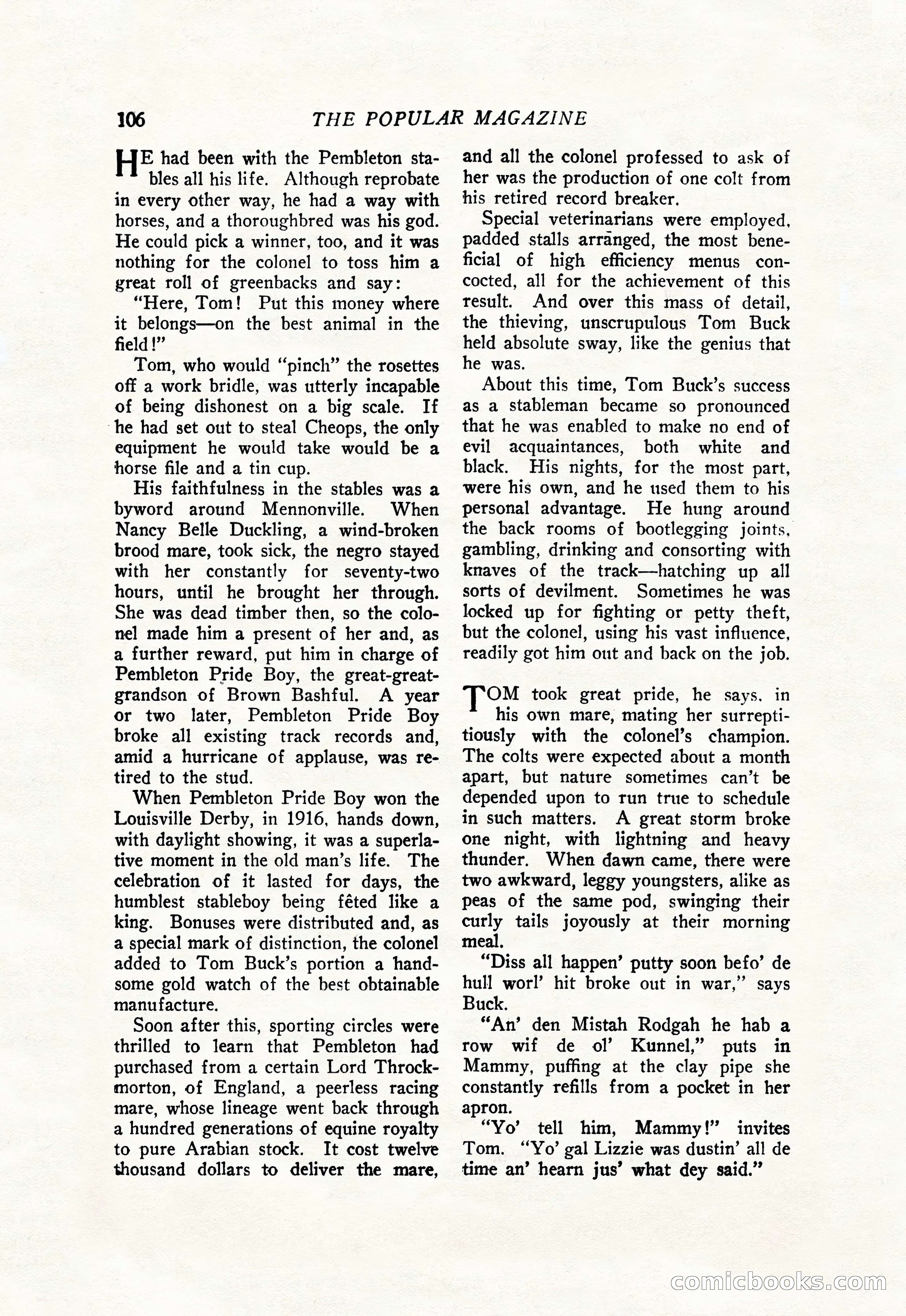 The Popular Magazine, July 20, 1926 — page 108 of 196