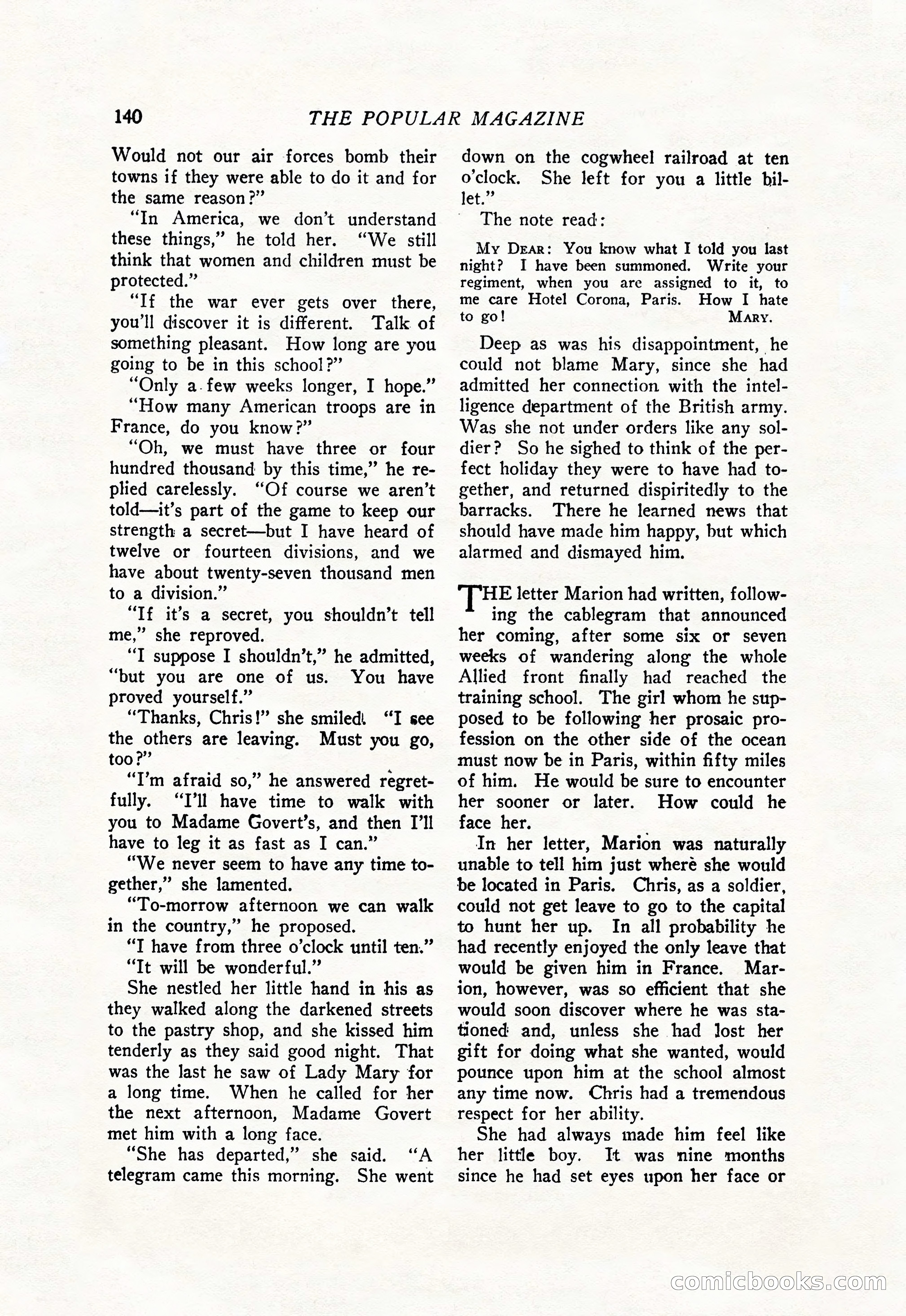 The Popular Magazine, July 20, 1926 — page 142 of 196