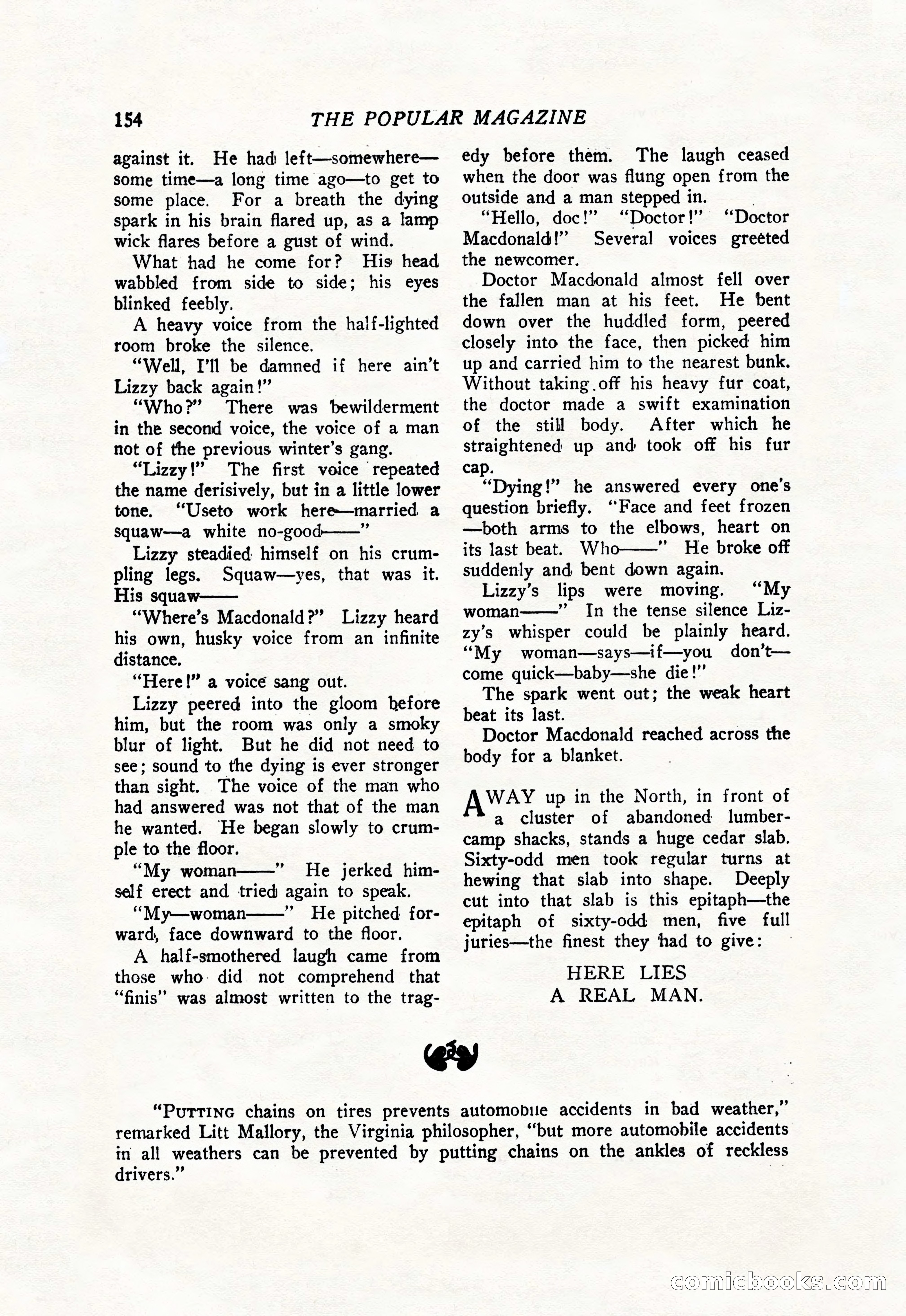 The Popular Magazine, July 20, 1926 — page 156 of 196