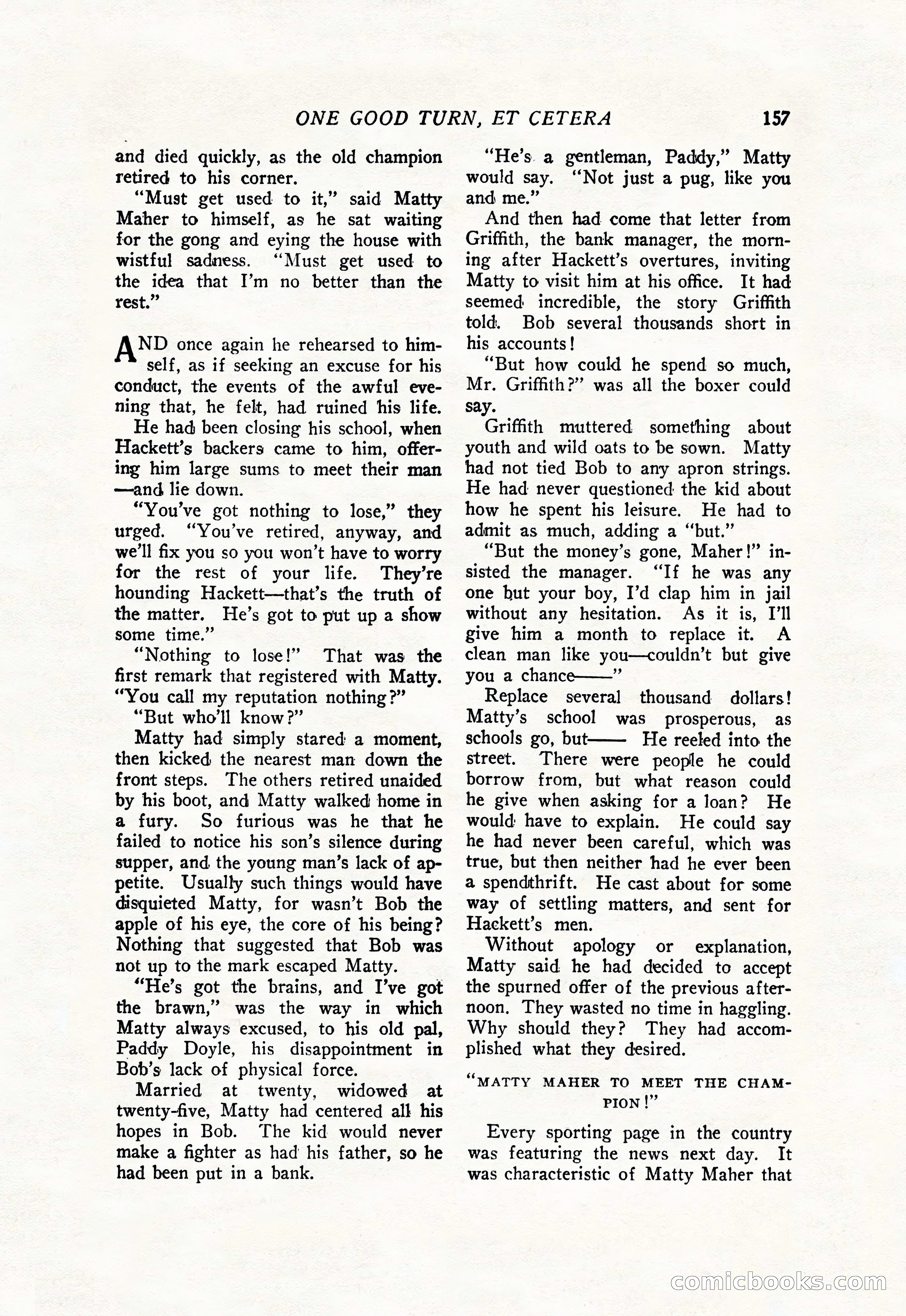 The Popular Magazine, July 20, 1926 — page 159 of 196
