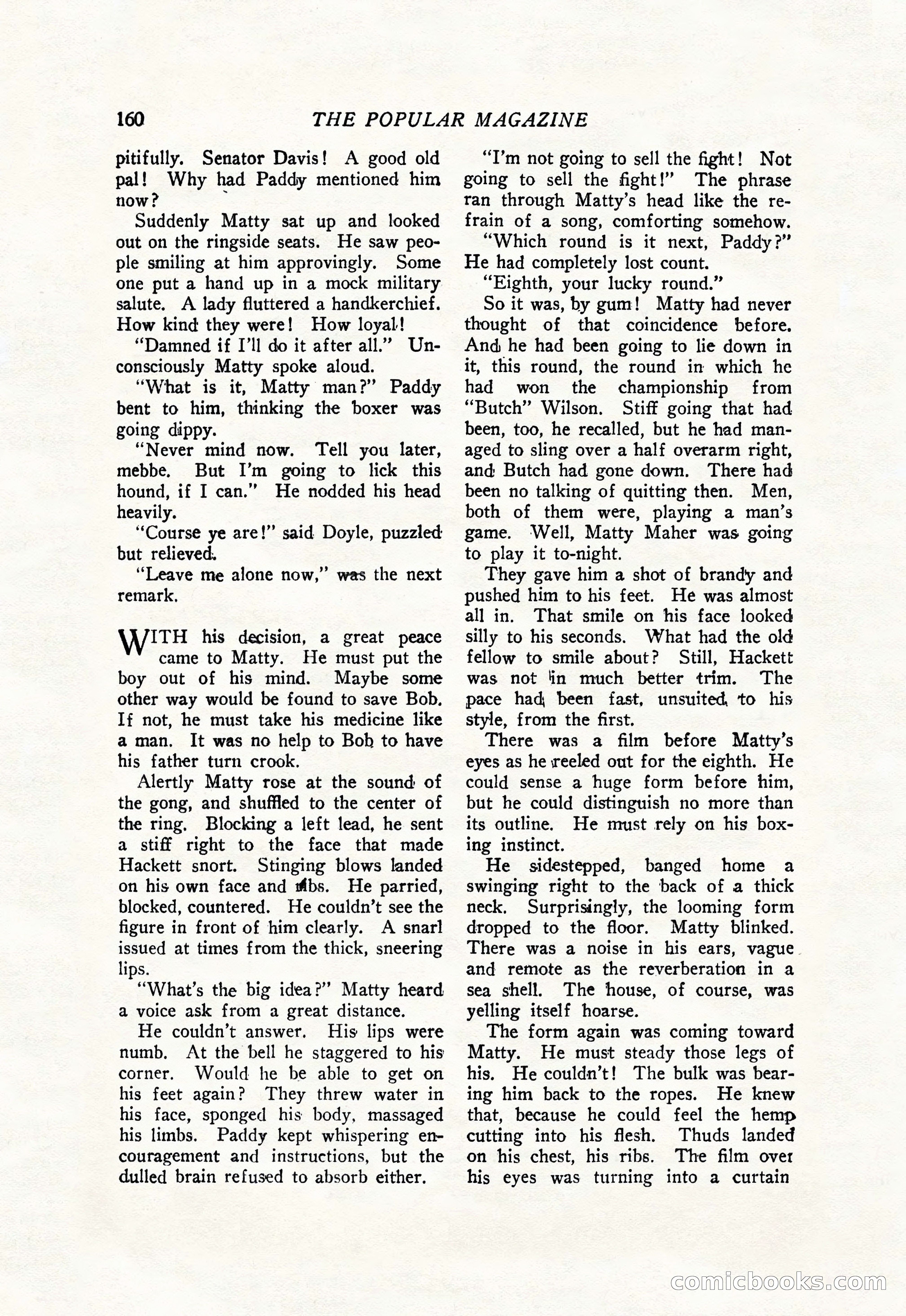 The Popular Magazine, July 20, 1926 — page 162 of 196