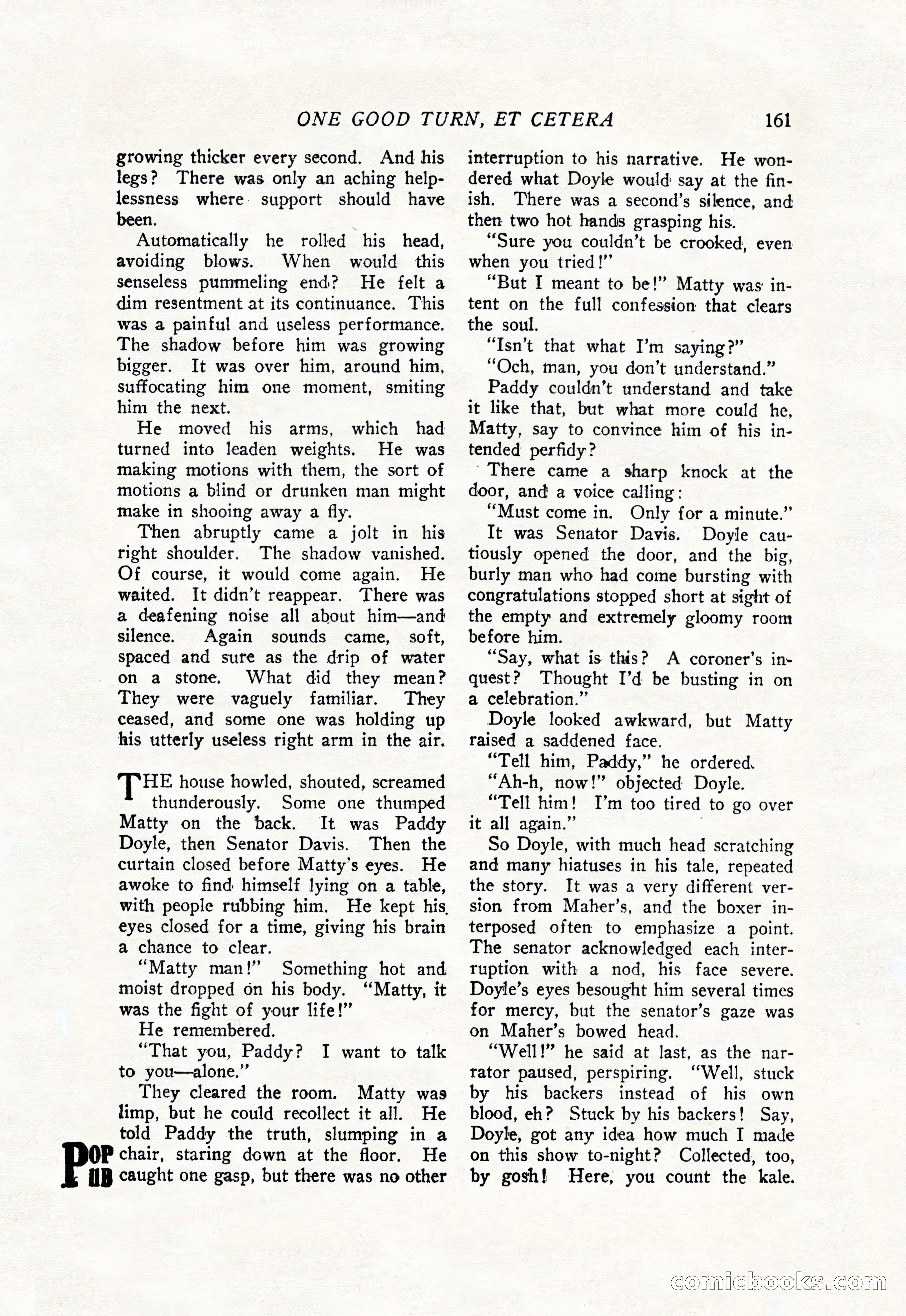 The Popular Magazine, July 20, 1926 — page 163 of 196