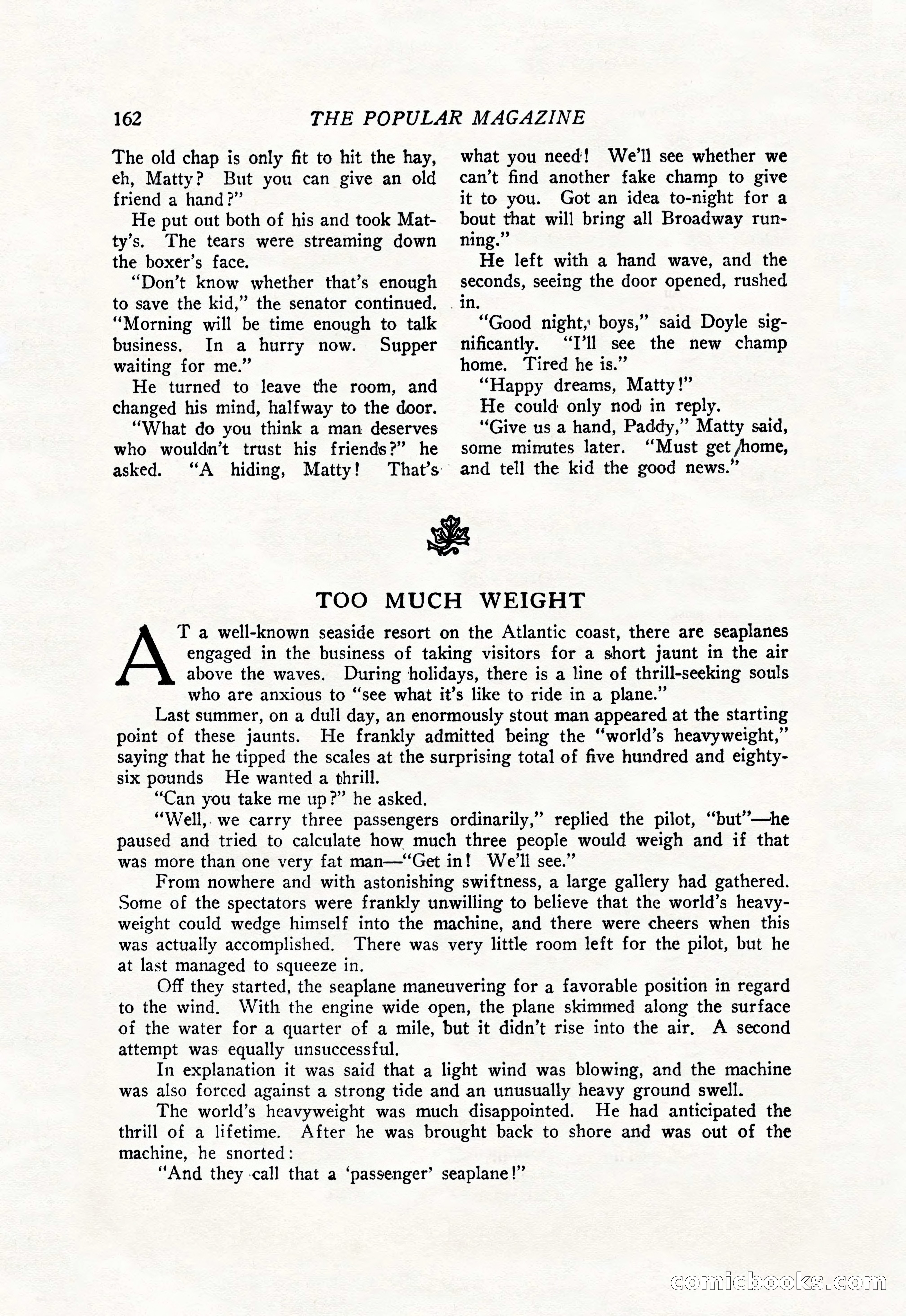 The Popular Magazine, July 20, 1926 — page 164 of 196