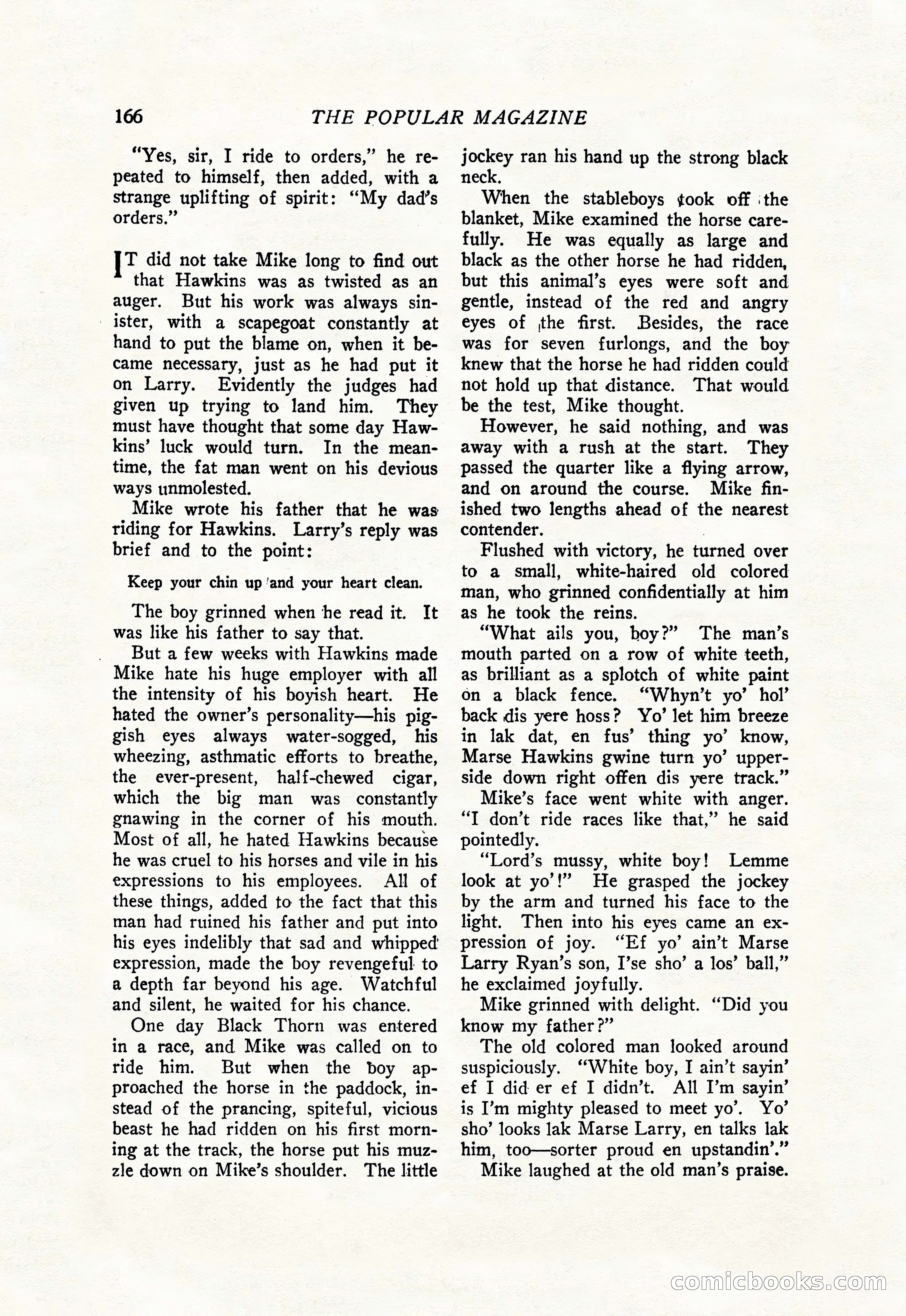 The Popular Magazine, July 20, 1926 — page 168 of 196