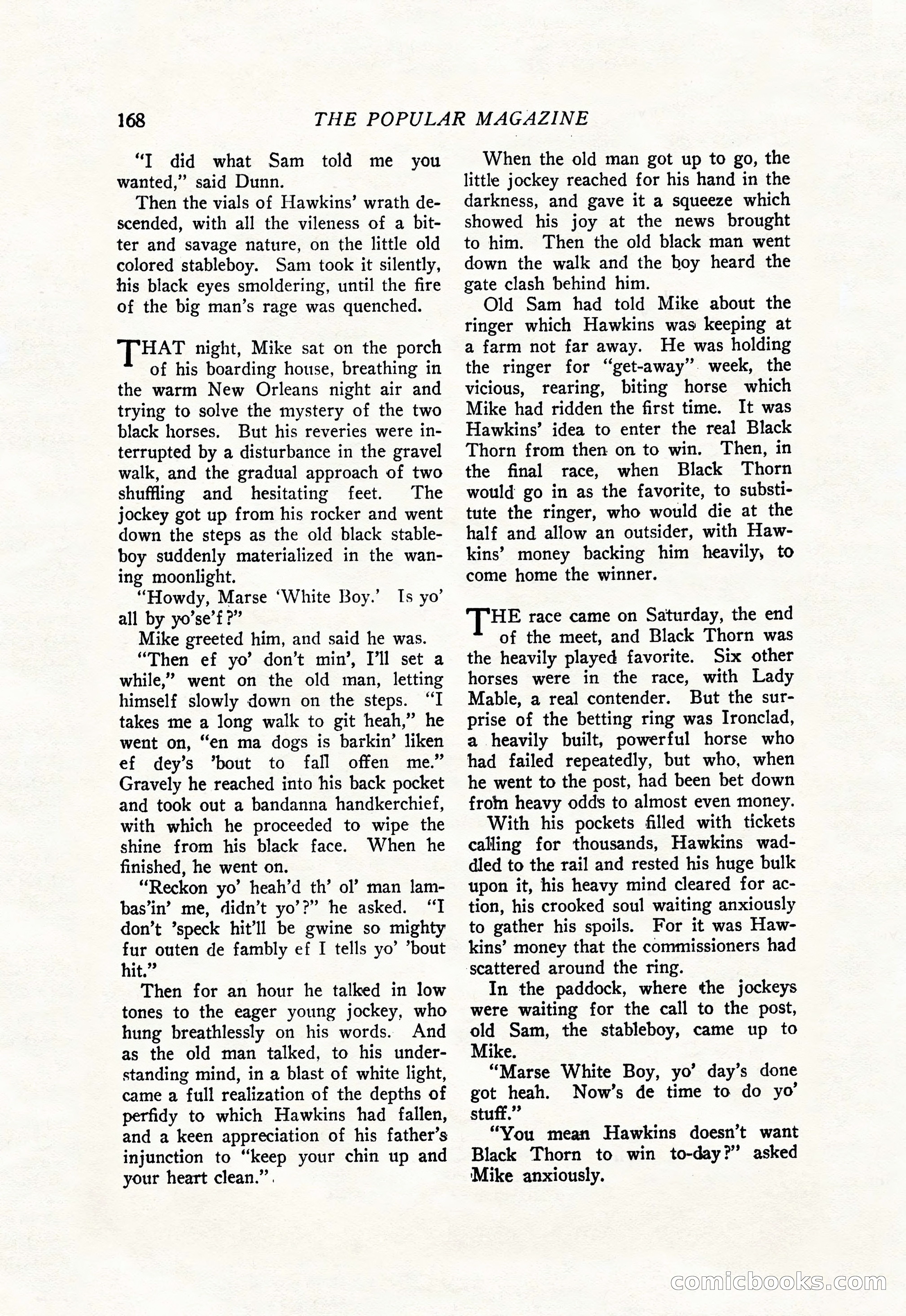 The Popular Magazine, July 20, 1926 — page 170 of 196