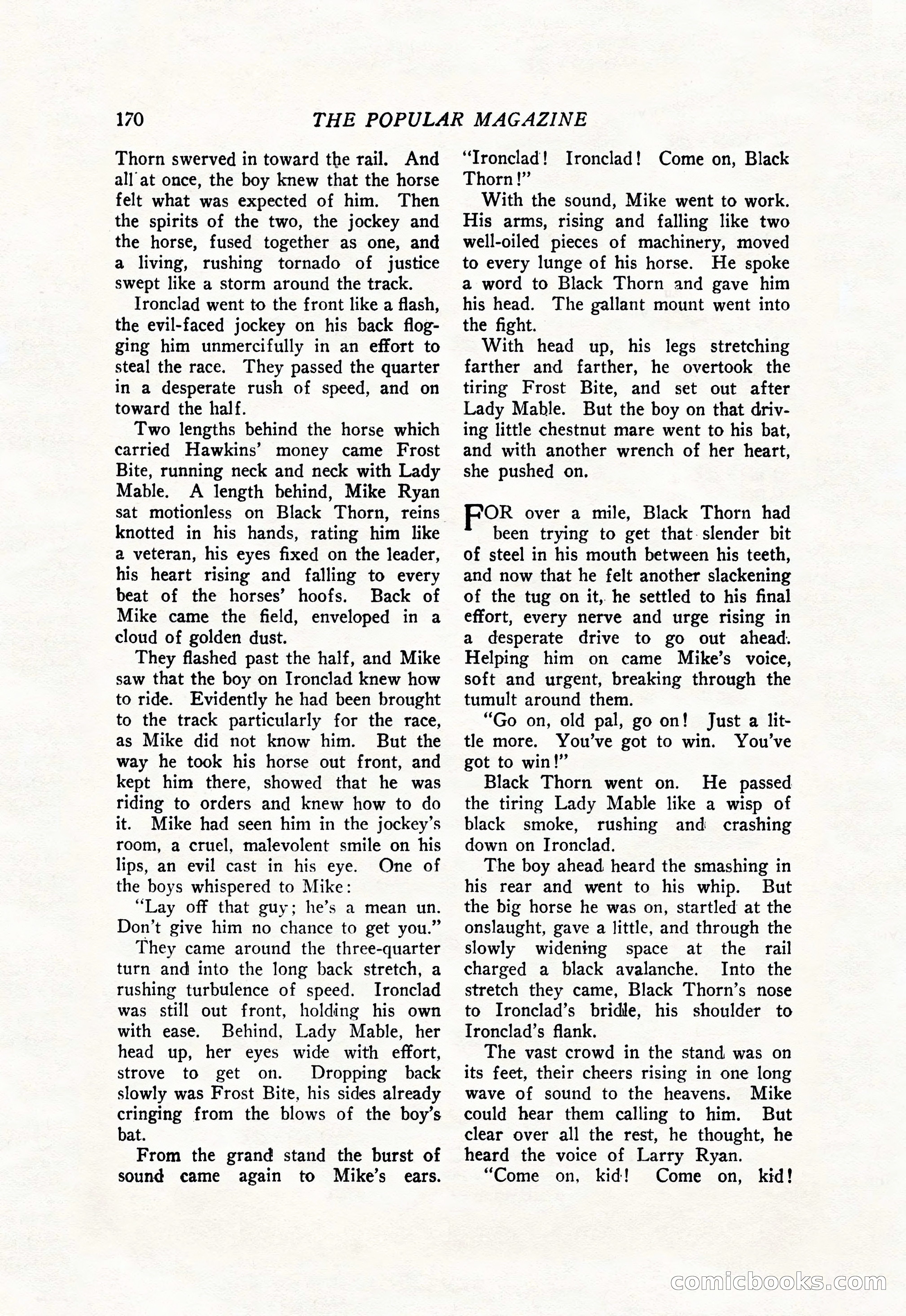 The Popular Magazine, July 20, 1926 — page 172 of 196
