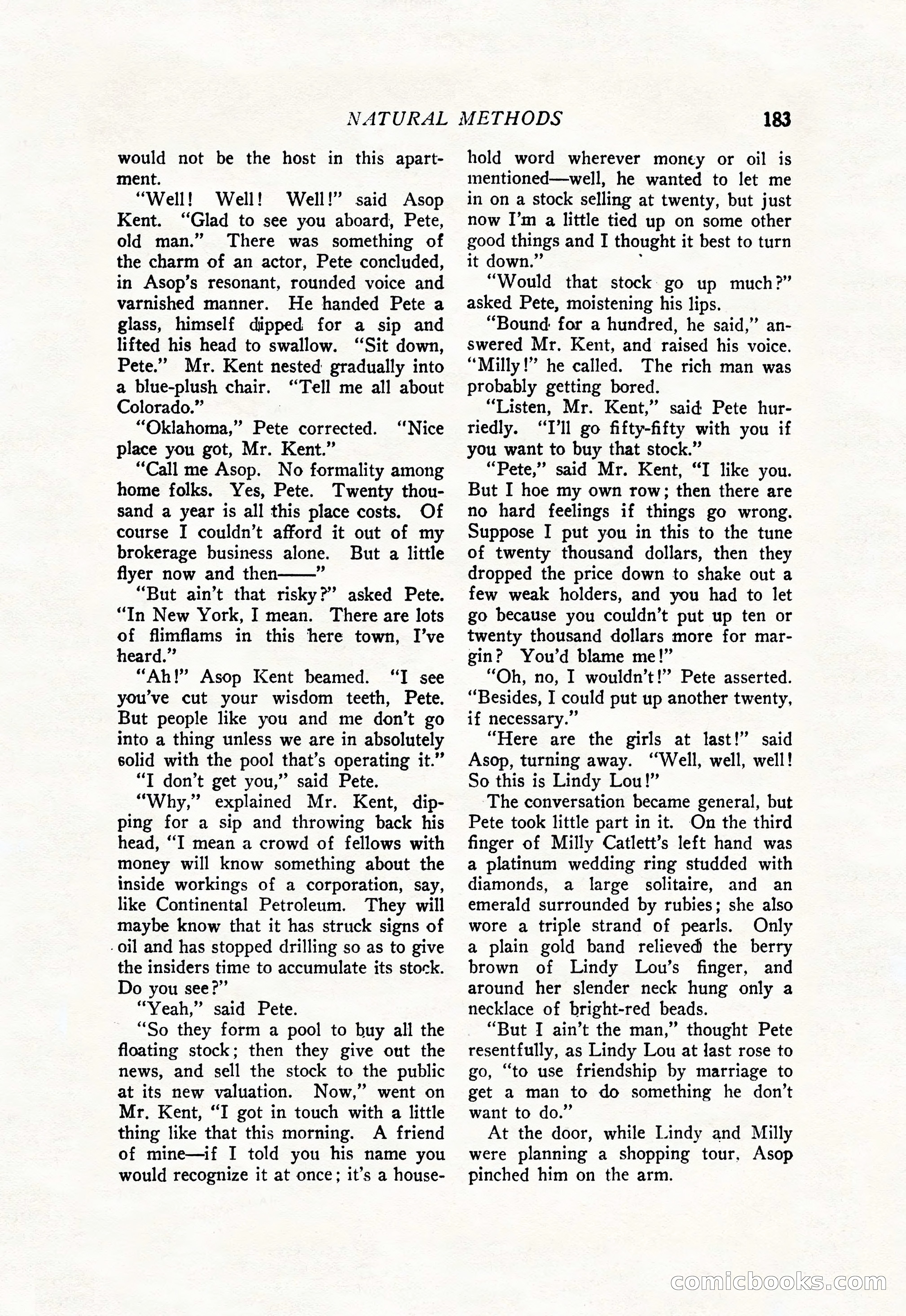The Popular Magazine, July 20, 1926 — page 185 of 196