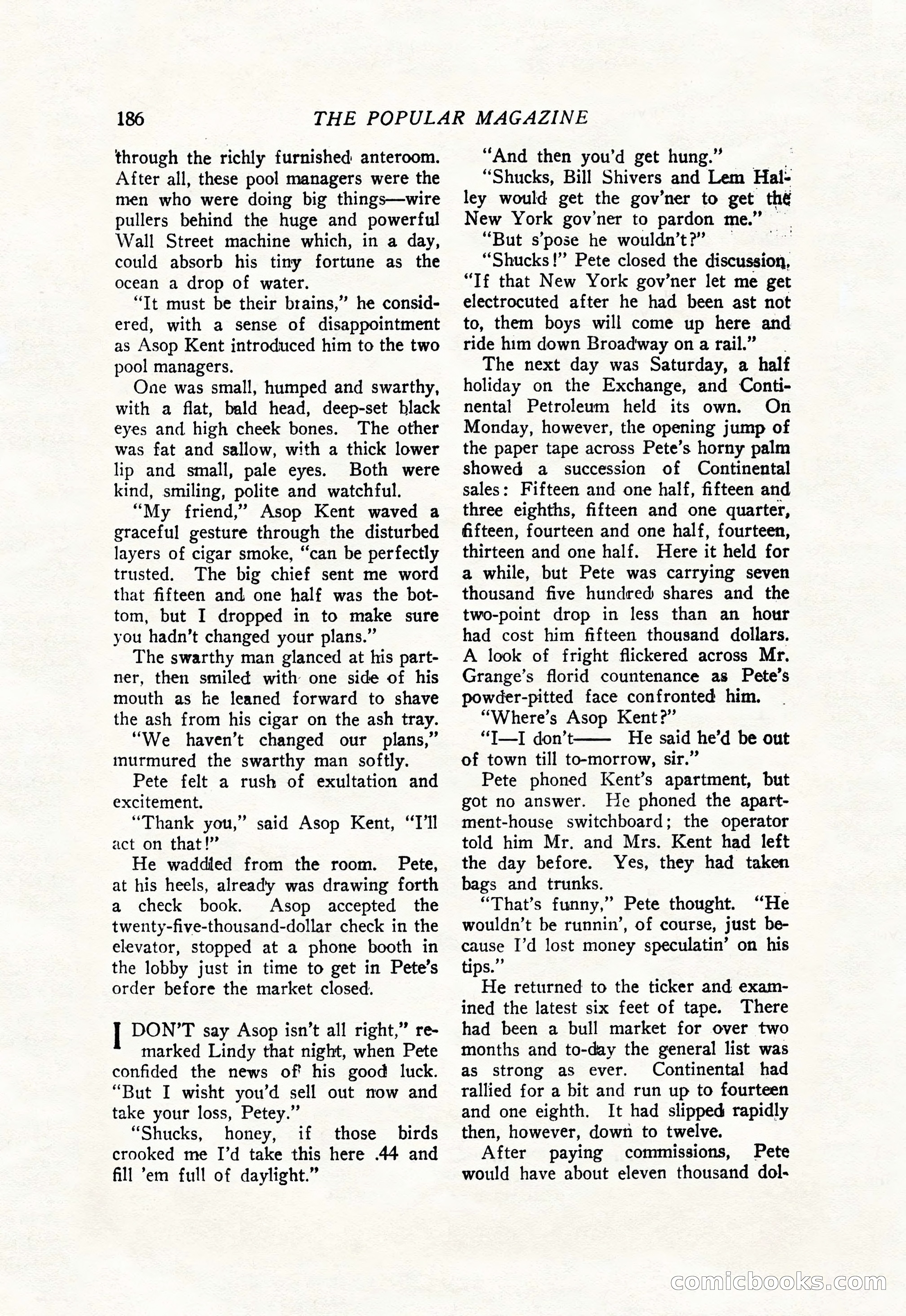 The Popular Magazine, July 20, 1926 — page 188 of 196