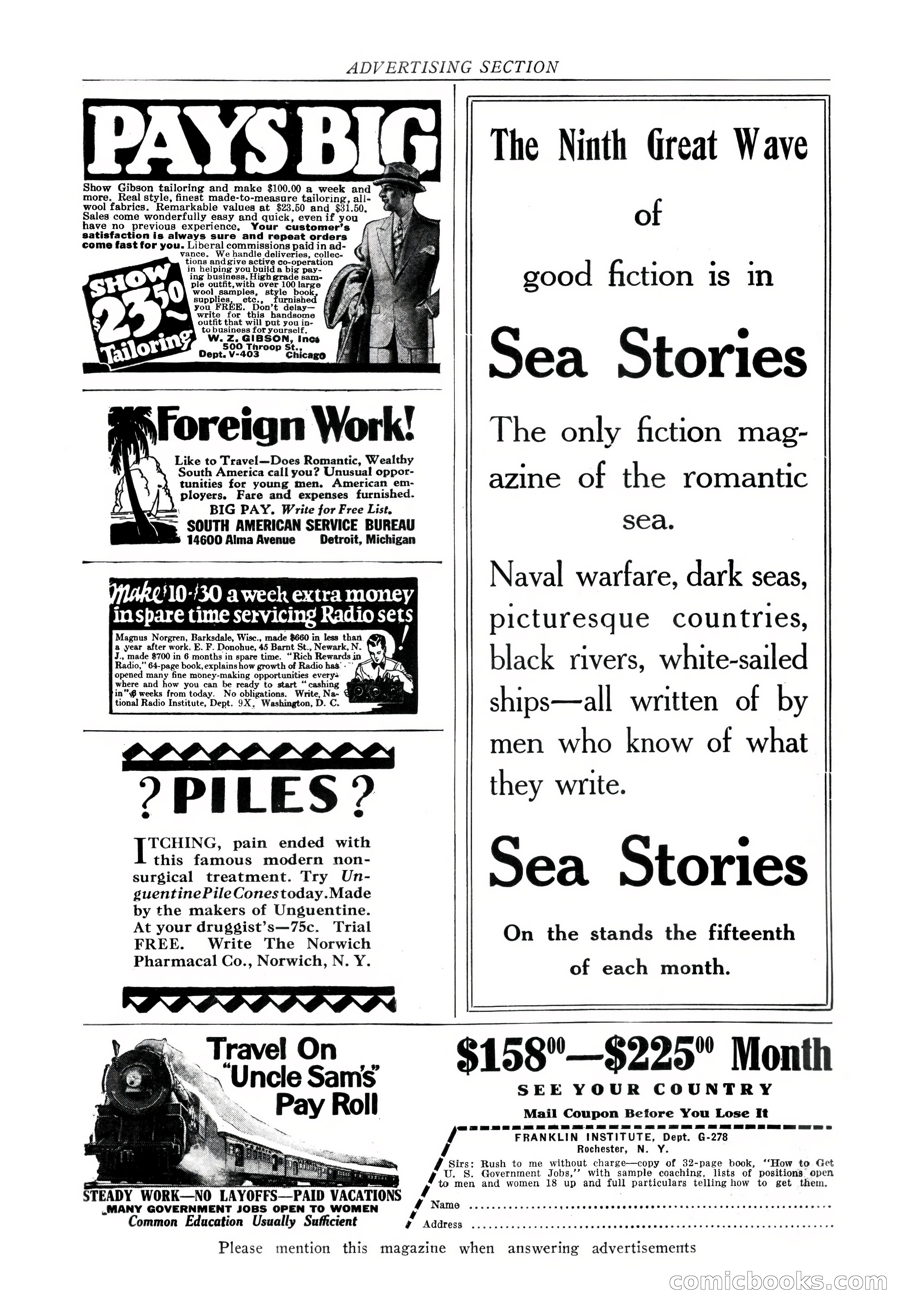 The Popular Magazine, September 7, 1928 — page 8 of 164