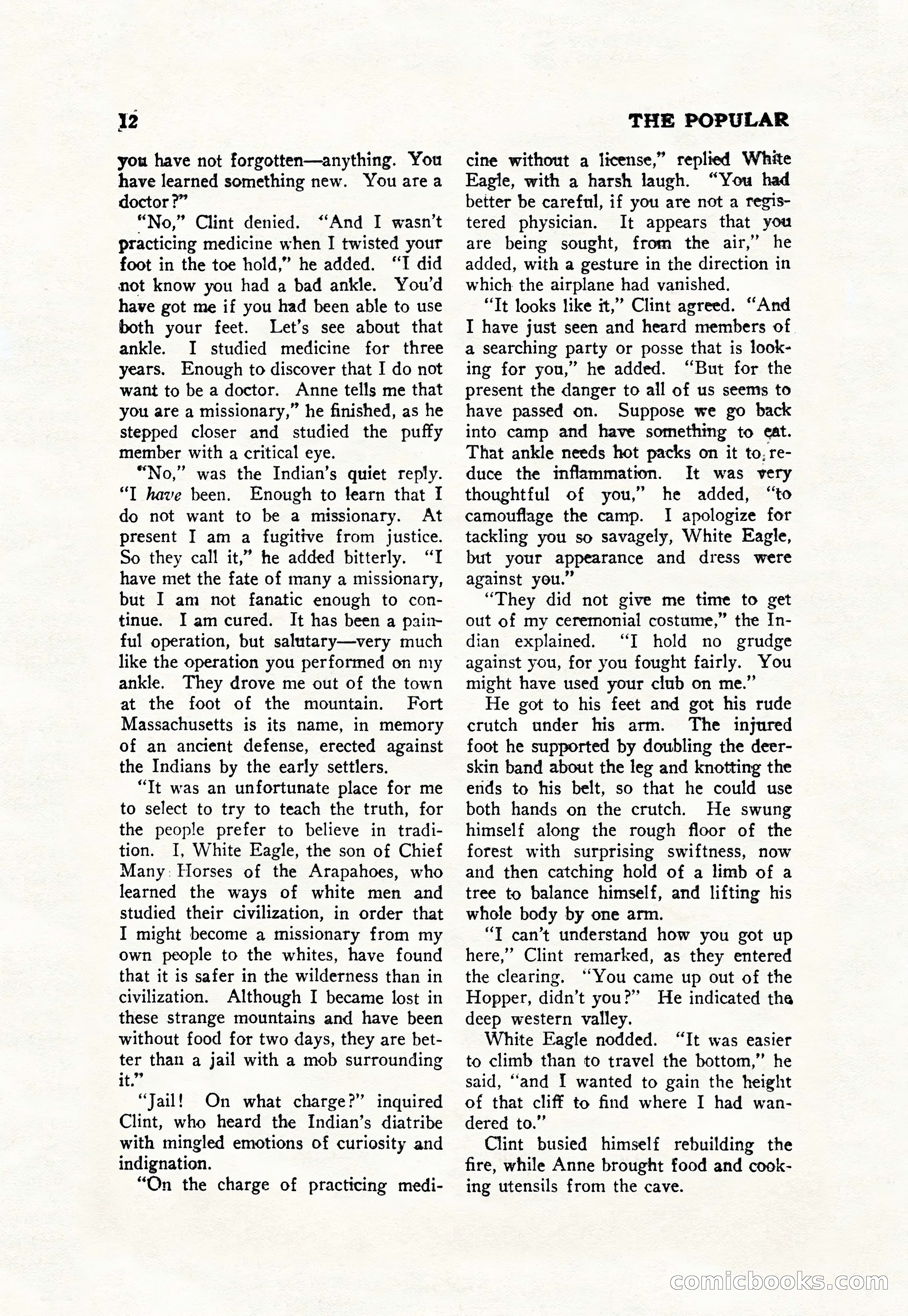 The Popular Magazine, September 7, 1928 — page 22 of 164