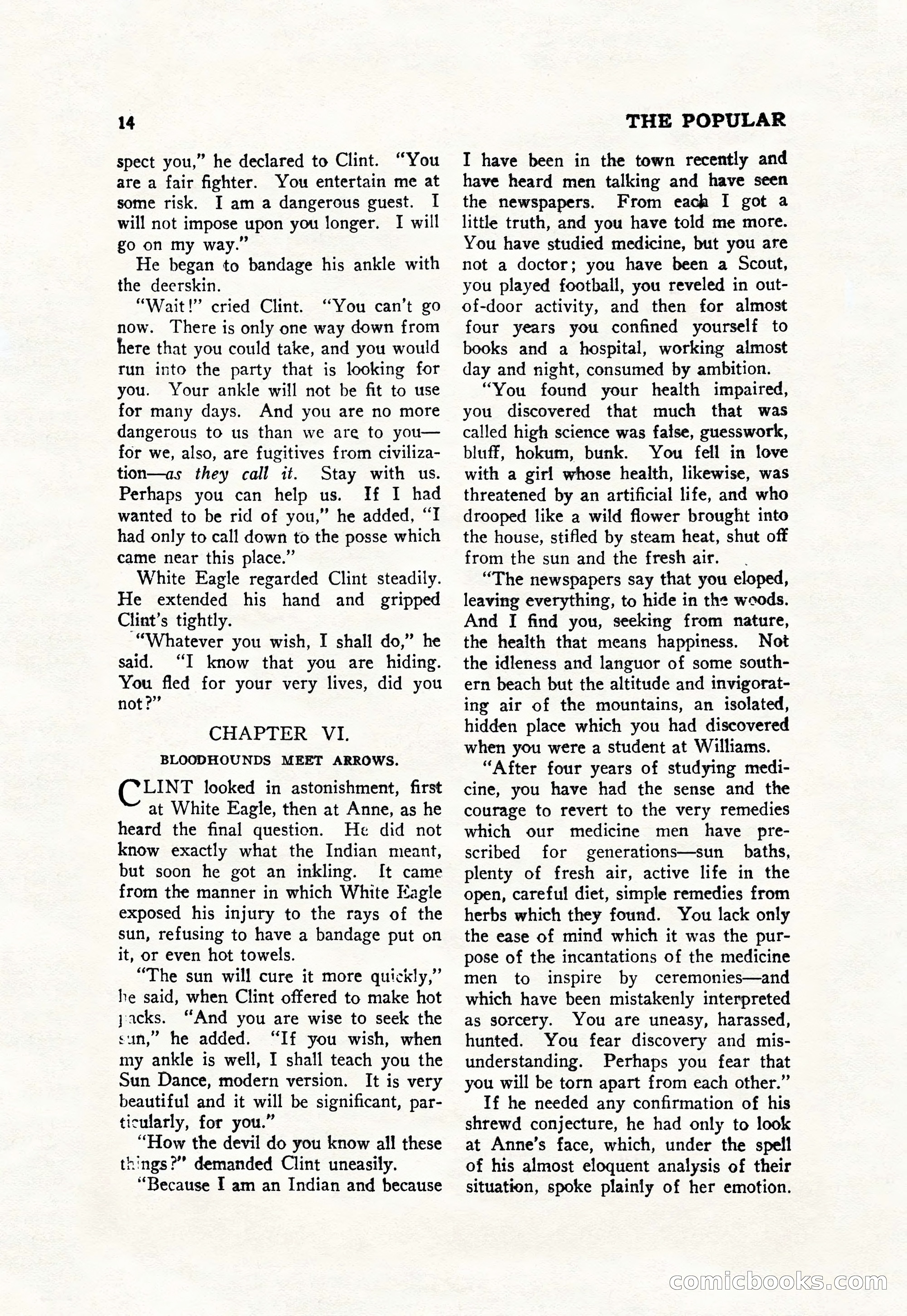 The Popular Magazine, September 7, 1928 — page 24 of 164