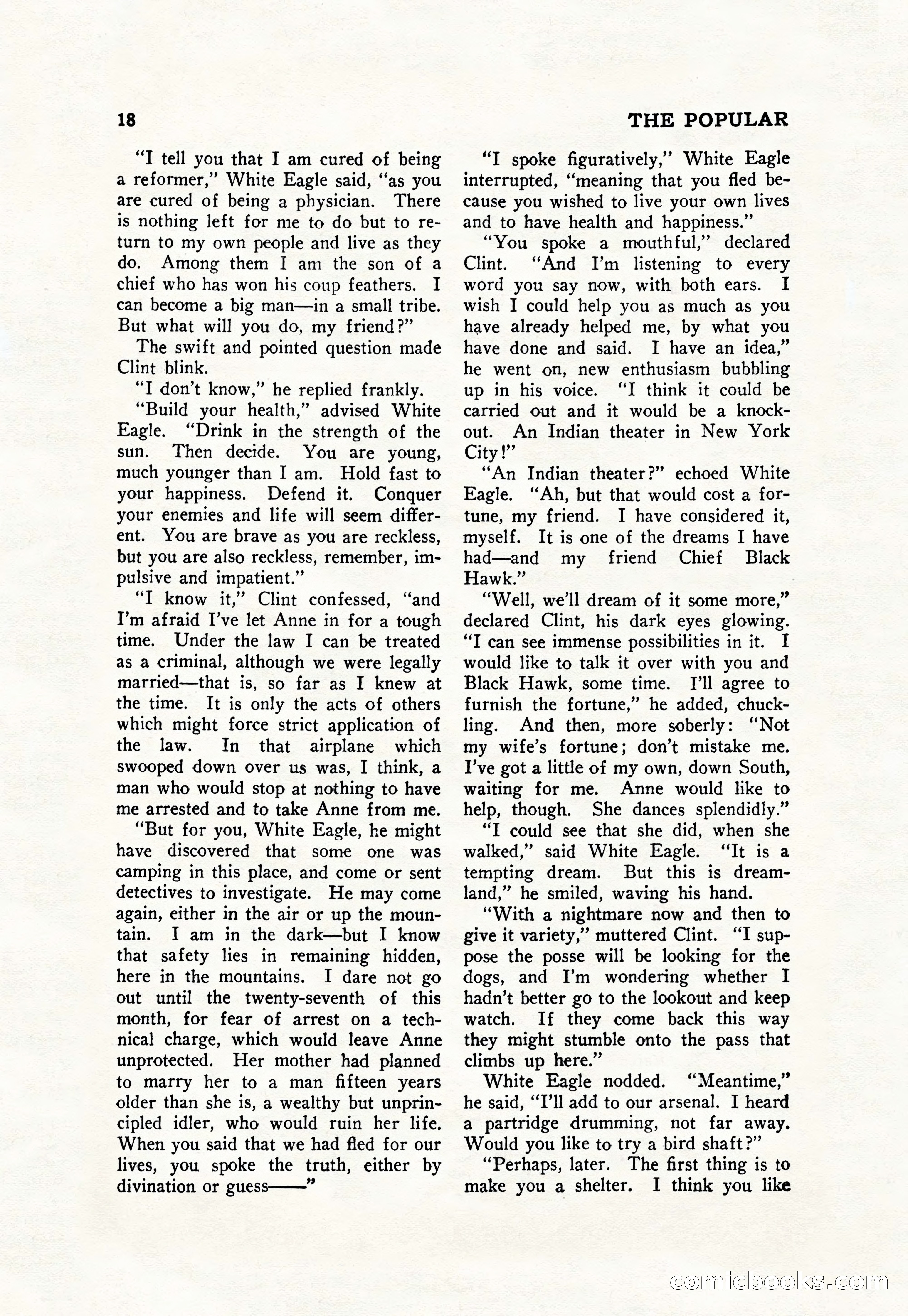 The Popular Magazine, September 7, 1928 — page 28 of 164